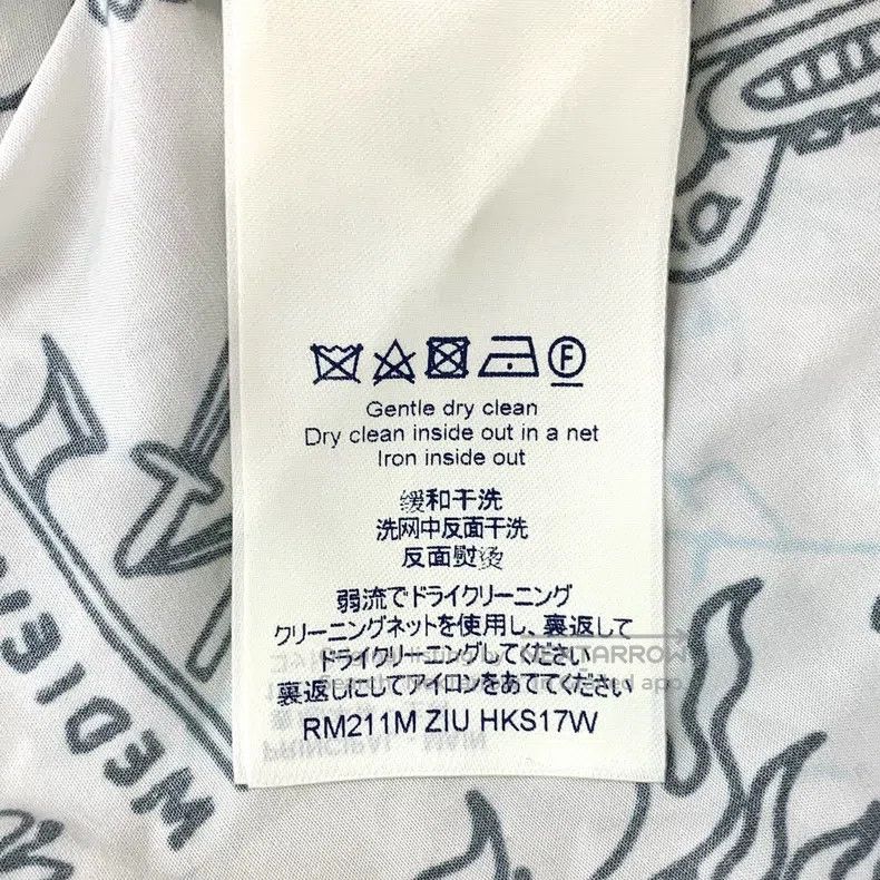 Louis Vuitton Louis Vuitton White logo doodle print full-print cotton la Size US S / EU 44-46 / 1 - 6 Thumbnail