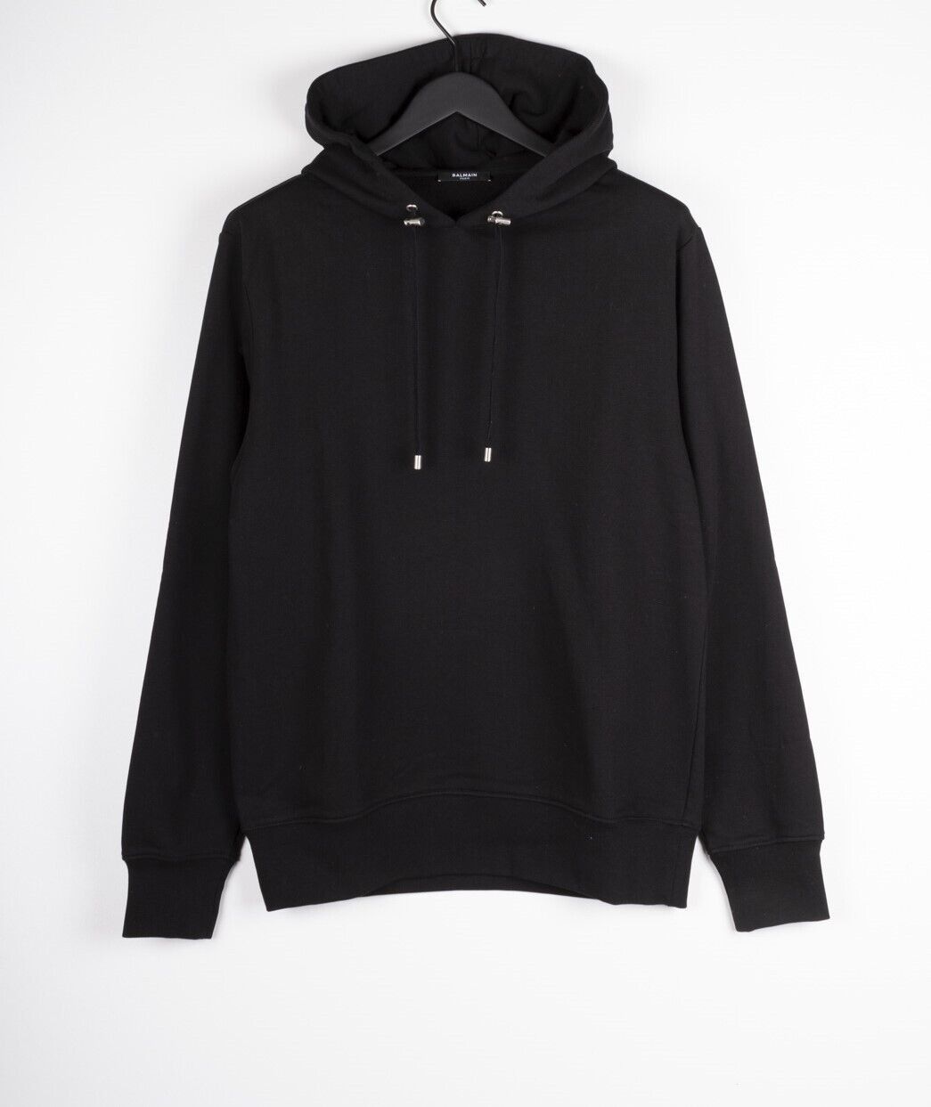 Balmain Original Balmain Men Hooded Black Jumper Size M B035 Size US M / EU 48-50 / 2 - 1 Thumbnail