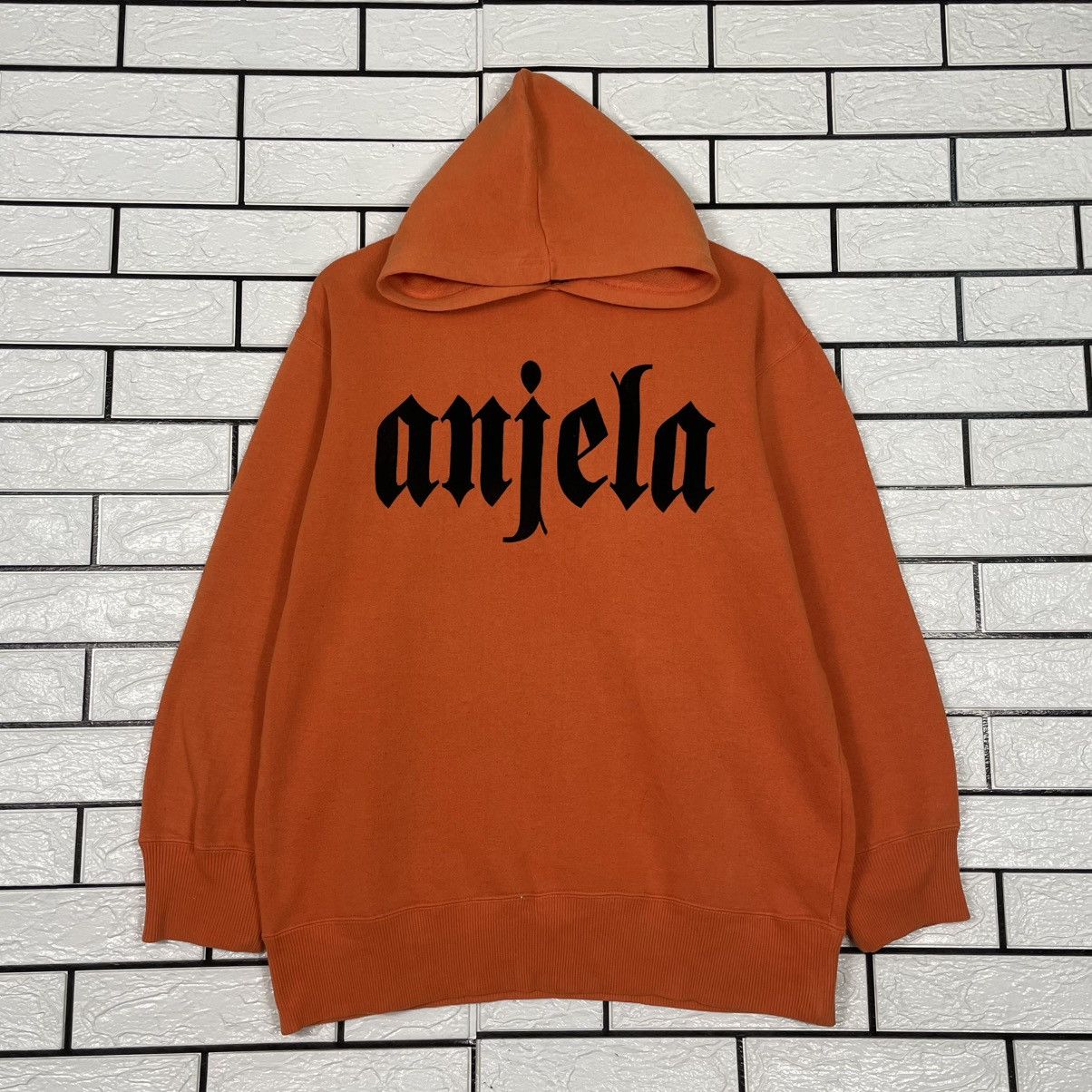 Japanese Brand Japanese Brand Triple Rund Angela Pullover Orange Hoodie Size US M / EU 48-50 / 2 - 1 Thumbnail