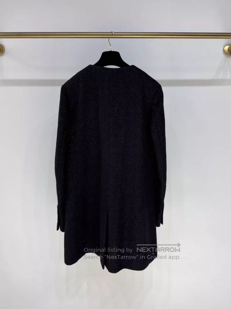 Chanel Chanel 21 Early Spring Black Fine Shiny Silk Woven Three-b Size XS / US 0-2 / IT 36-38 - 2 Thumbnail