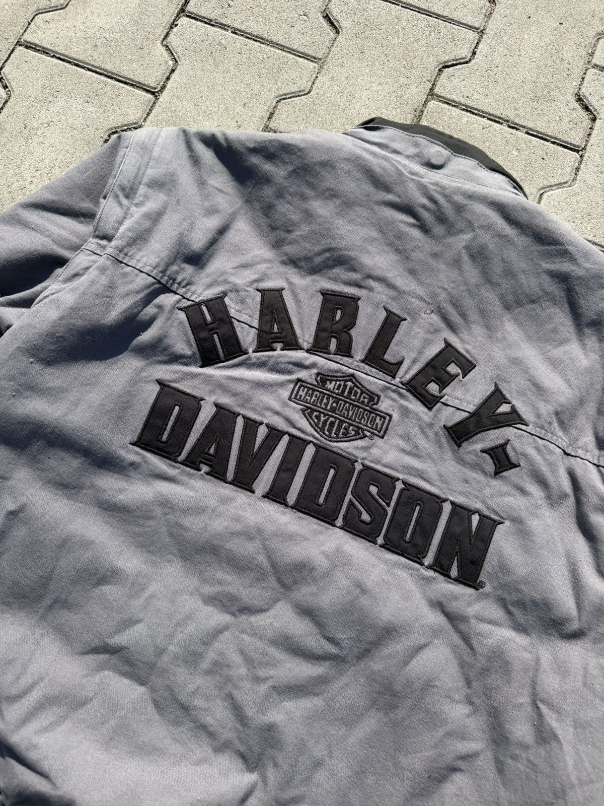 Harley Davidson Harley Davidson Rare Revisable Jacket 3 in 1 Streetwear Hype Size US L / EU 52-54 / 3 - 15 Thumbnail