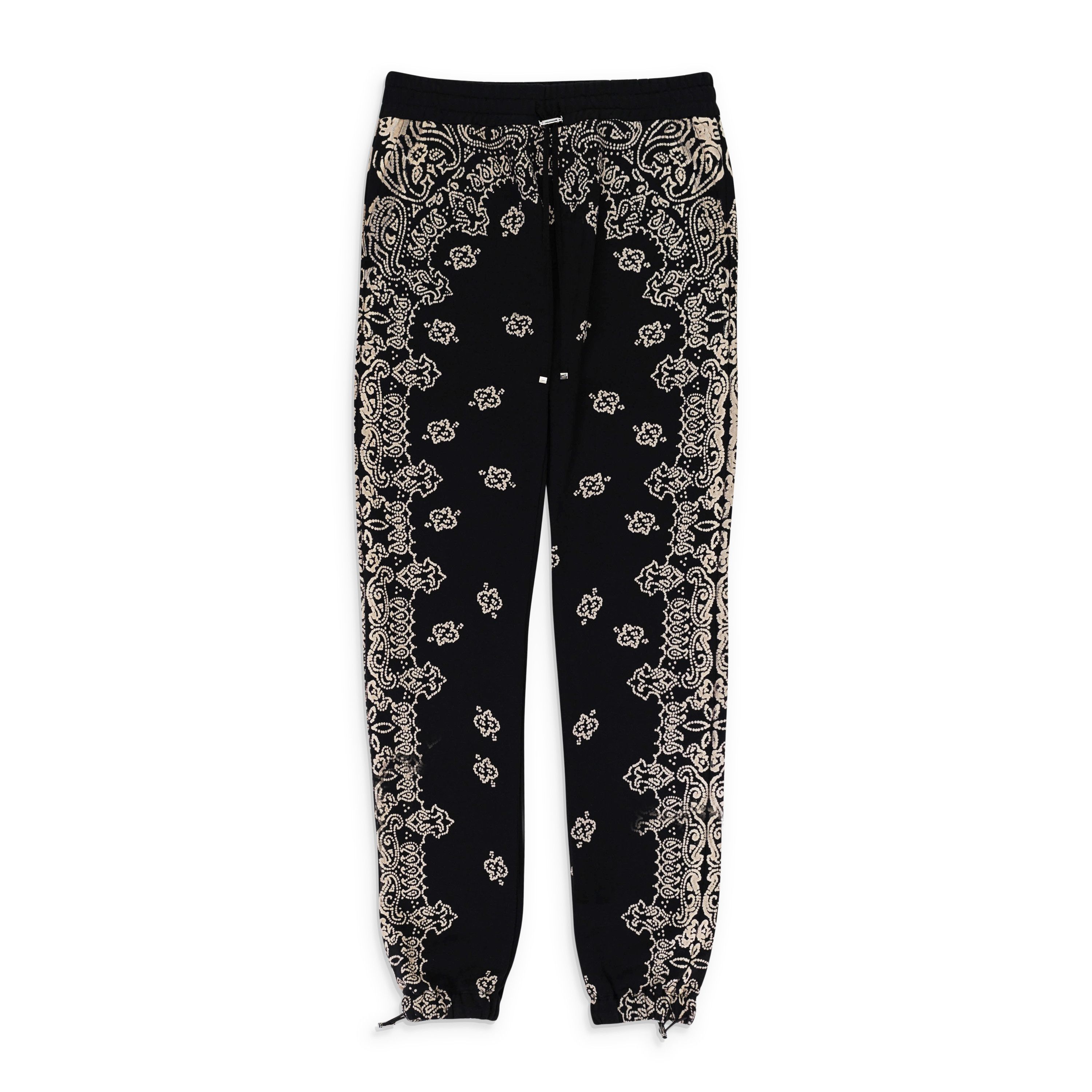 Amiri CRYSTAL STICK POKE BLACK SWEATPANTS SIZE XXXL | Grailed