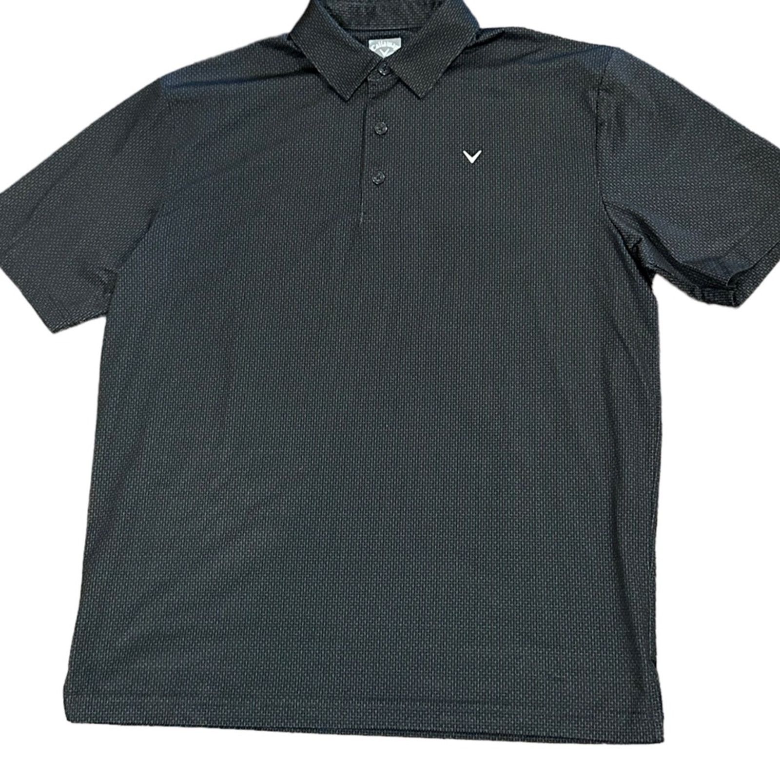 Callaway Callaway Medium Gray Window Screen Pattern ShortSleeve Shirt Size US M / EU 48-50 / 2 - 1 Thumbnail
