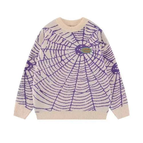 Japanese Brand punk sweater cobweb Size US M / EU 48-50 / 2 - 3 Thumbnail