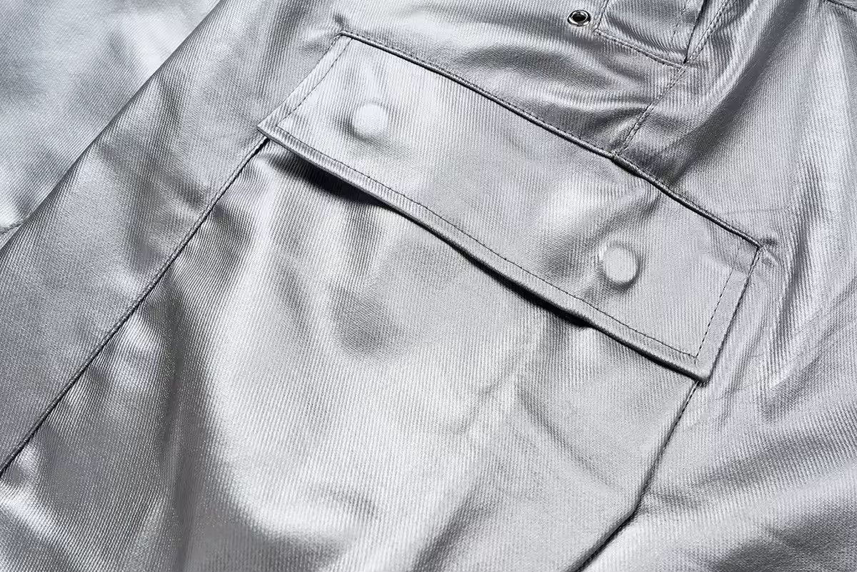 Jean Drawstring Baggy Cargo Shorts Size US 33 - 5 Thumbnail