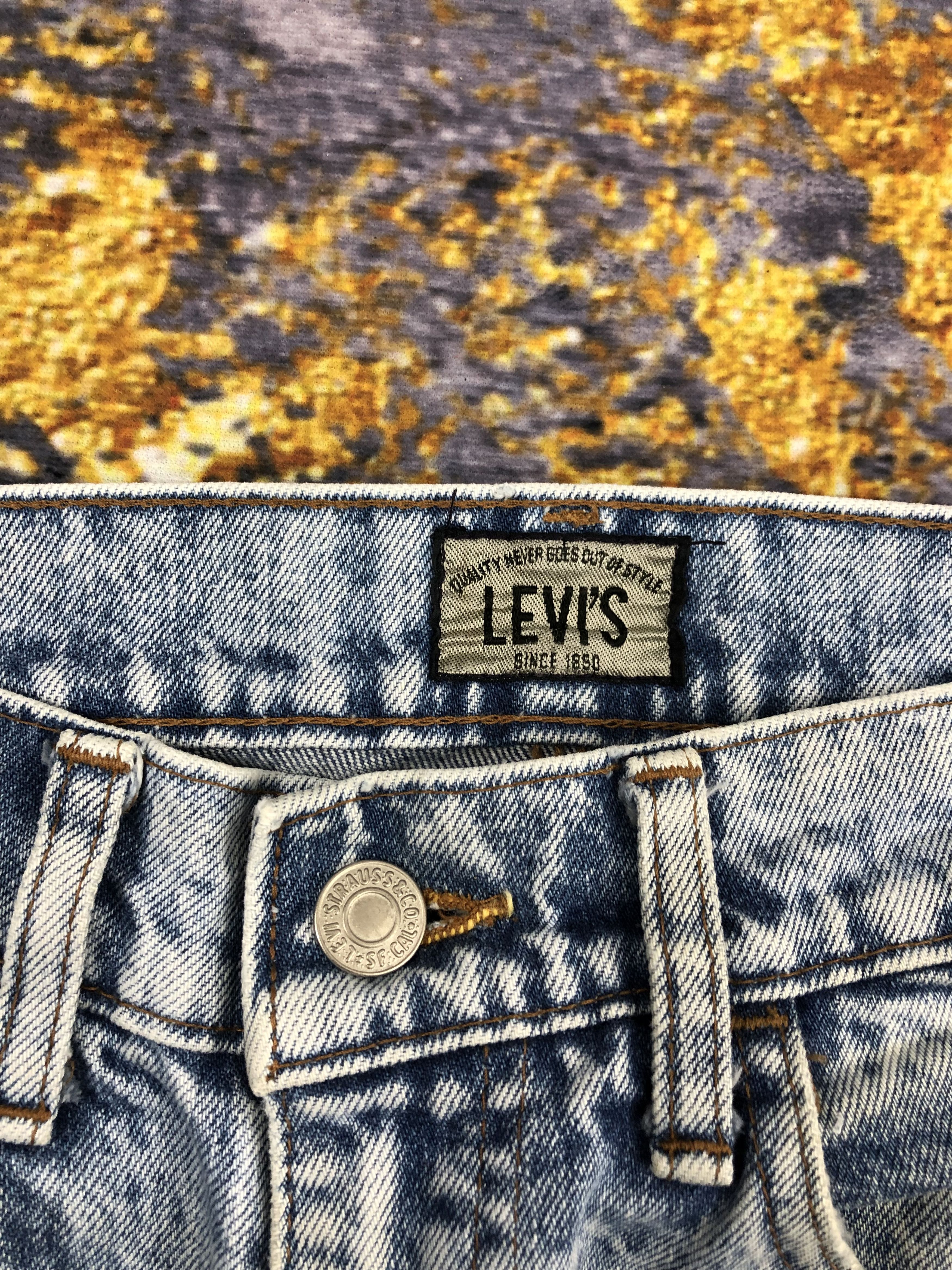 Levi's Vintage 90s Levis 636 Light Washed Jeans DPP0167 Size US 26 / EU 42 - 6 Thumbnail