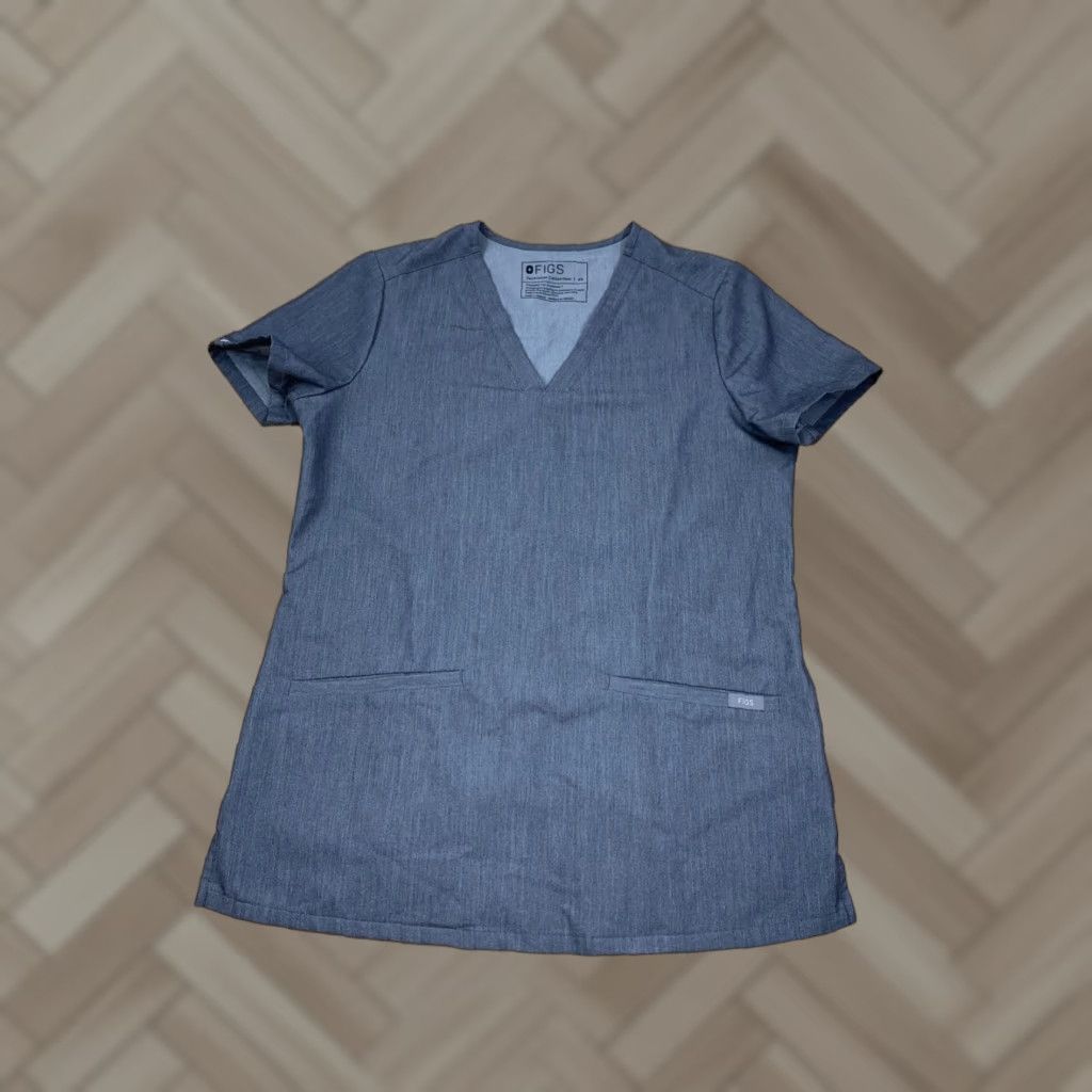 Vintage Womens Figs Scrubs Set XS Charcoal Casma Top Zamora Joggers Medical Work XS Gray Size XS / US 0-2 / IT 36-38 - 1 Thumbnail