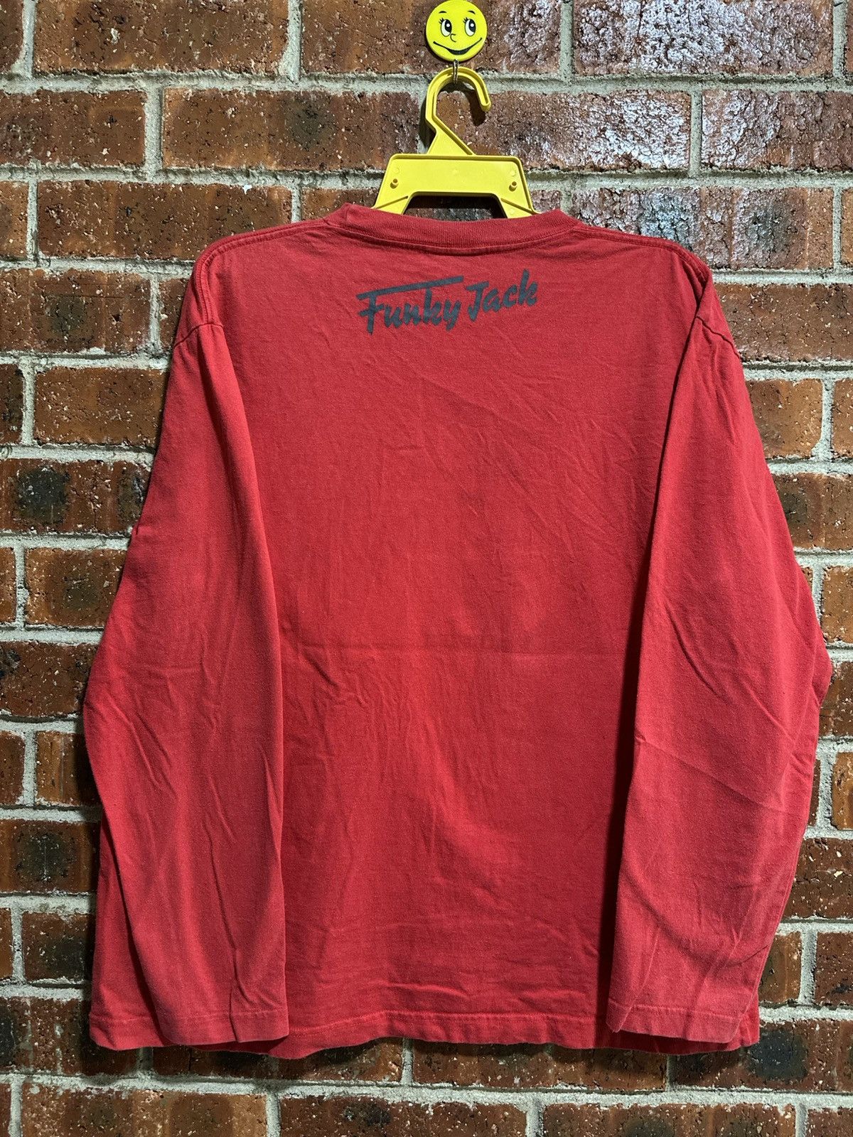 Vintage Vintage Funky Jack Long Sleeve Faded Tee Size US XL / EU 56 / 4 - 7 Thumbnail