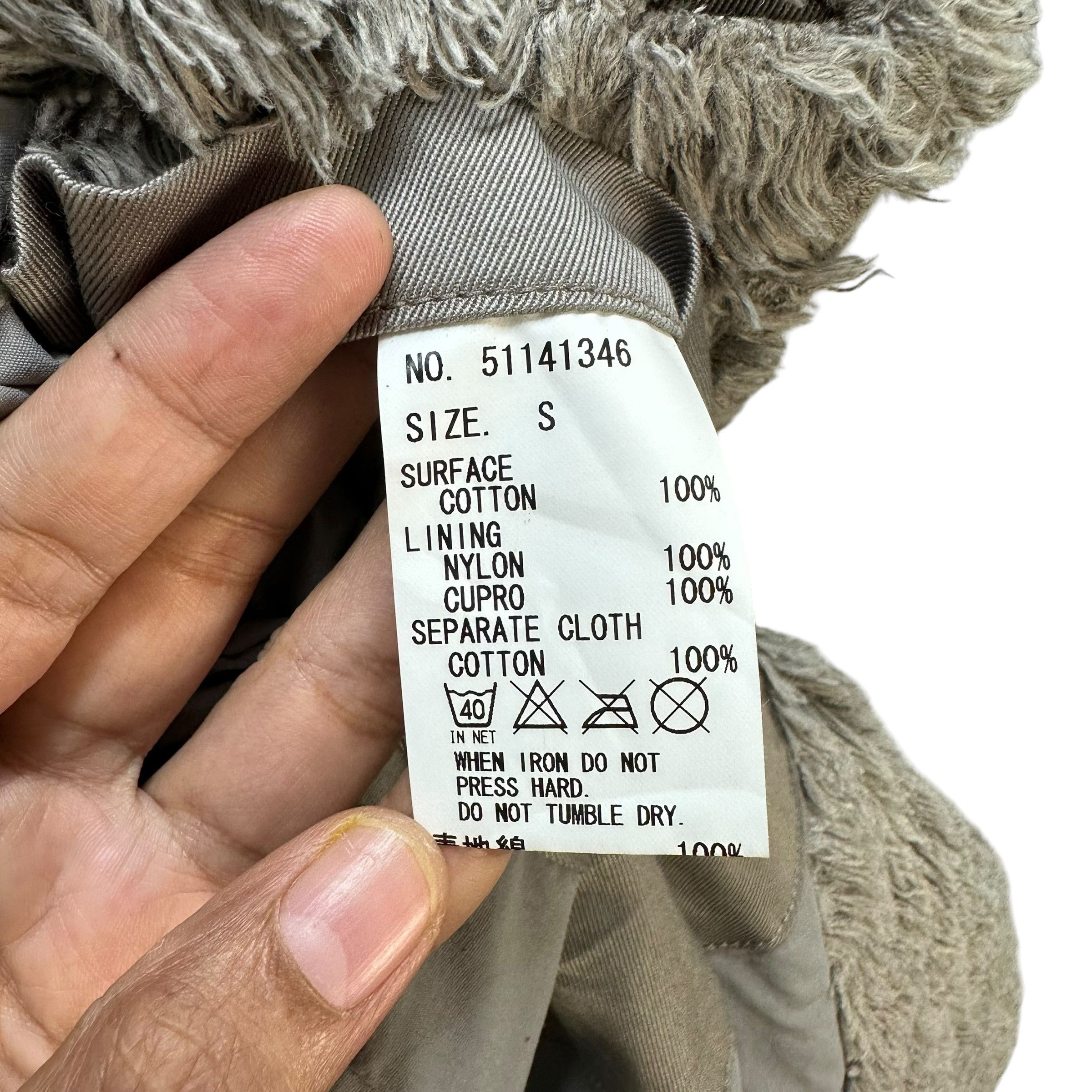 Maison MIHARA YASUHIRO RARE! MIHARAYASUHIRO Faux Fur Overcoat Jacket #A51-1185 Size US S / EU 44-46 / 1 - 11 Thumbnail