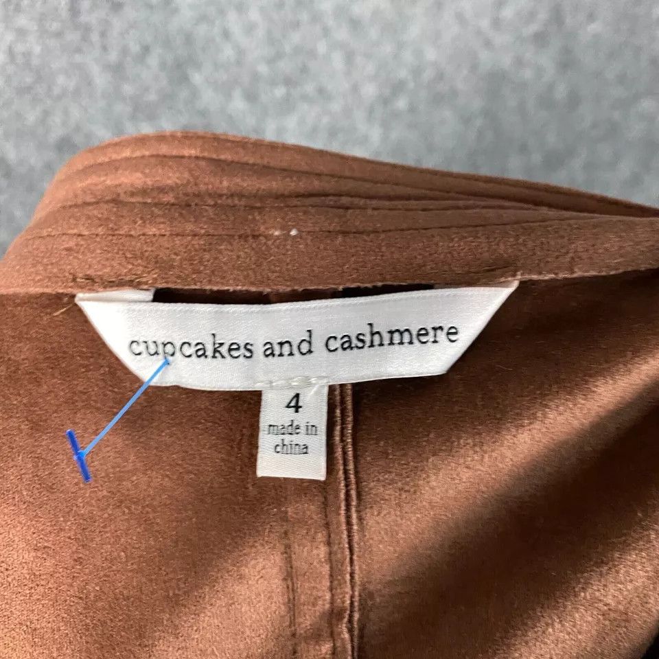 Other Cupcakes & Cashmere Mini Skirt Women's Size 4 Brown Adults Size 27" / US 4 / IT 40 - 7 Thumbnail