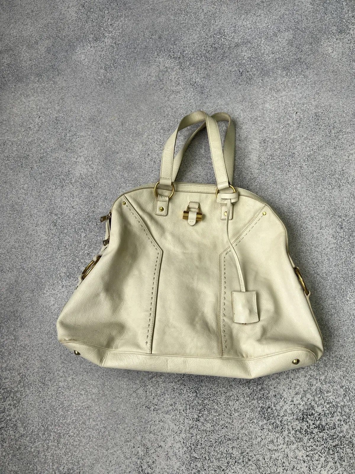 Vintage × Yves Saint Laurent Vintage Yves Saint Laurent Women’s Luxury leather bag Size ONE SIZE - 5 Thumbnail