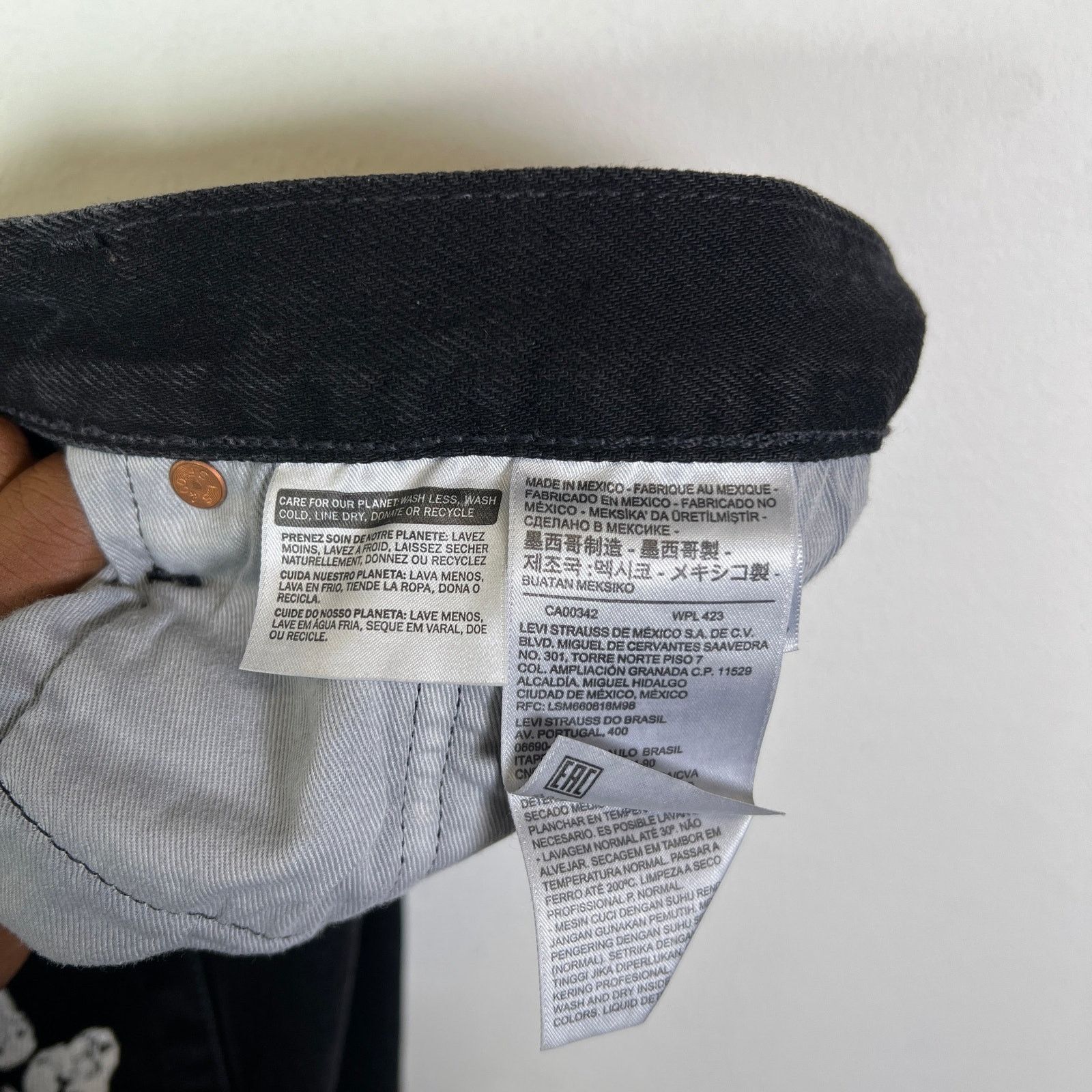 DENIM TEARS Denim Tears Black Wreath Denim Jeans Size US 38 / EU 54 - 4 Thumbnail