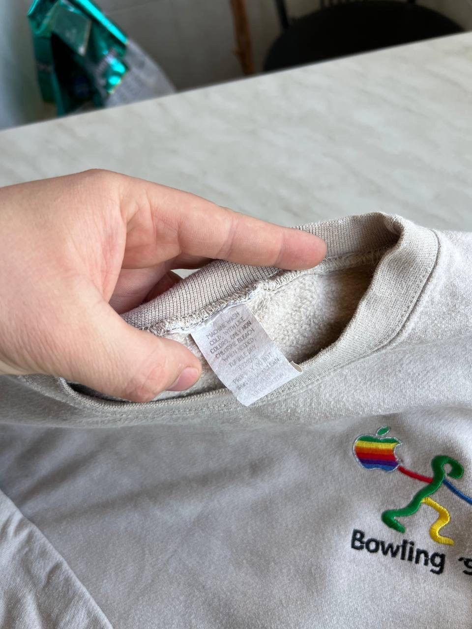 Apple Vintage 1999 Apple Computer Sweatshirt Crewneck Oversized Size US L / EU 52-54 / 3 - 5 Thumbnail