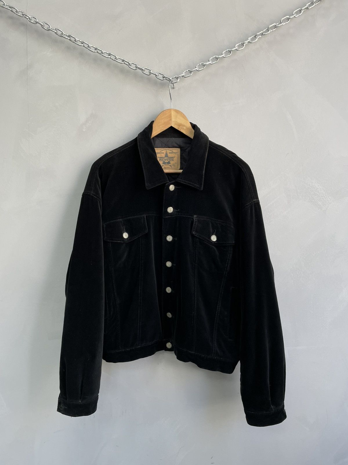 Other Vintage y2k trucker jacket diesel style cropped Size US M / EU 48-50 / 2 - 1 Thumbnail