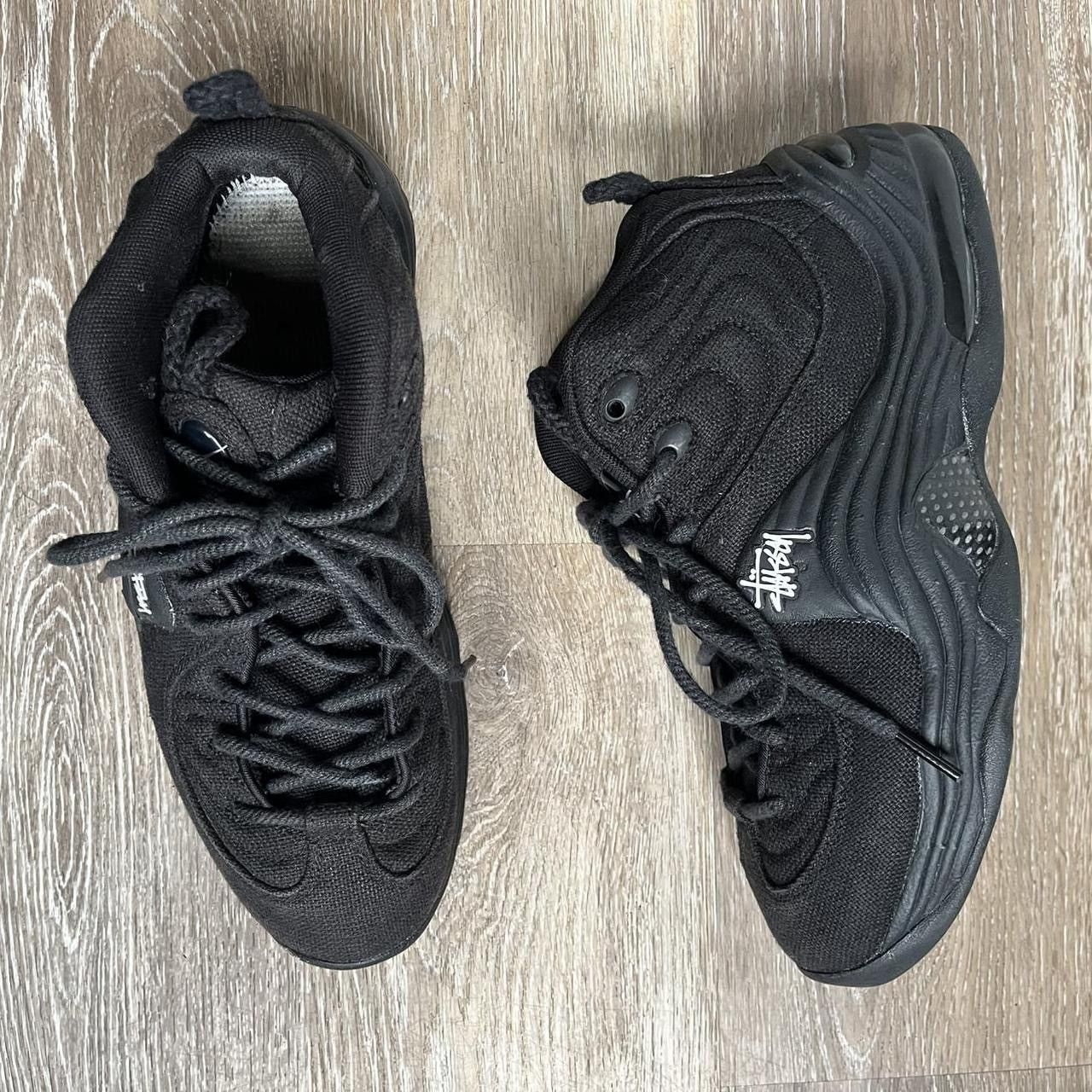 Nike × Stussy black stussy nike air penny 2 Size US 7.5 / EU 40-41 - 2 Thumbnail