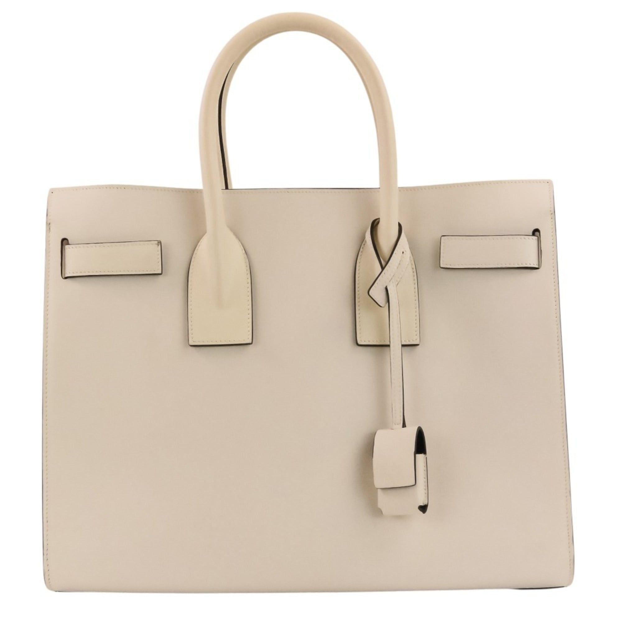 Yves Saint Laurent Yves Saint Laurent SAINT LAURENT PARIS Sac de Jour Small 2-way Shoulder Tote Bag 378299 Ivory Women's Size ONE SIZE - 1 Thumbnail