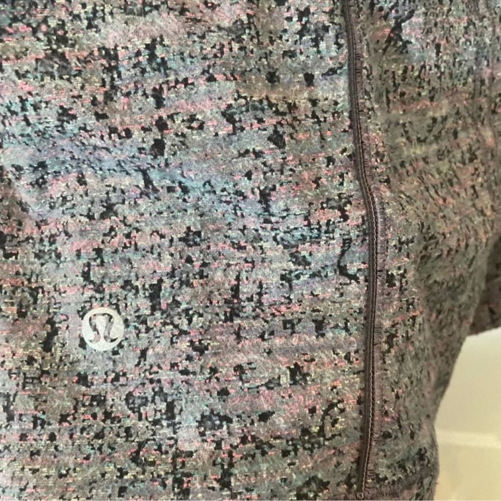 Lululemon Lululemon Run Briskly 1/2 Zip Neon Tweed Jacquard Size M / US 6-8 / IT 42-44 - 4 Thumbnail