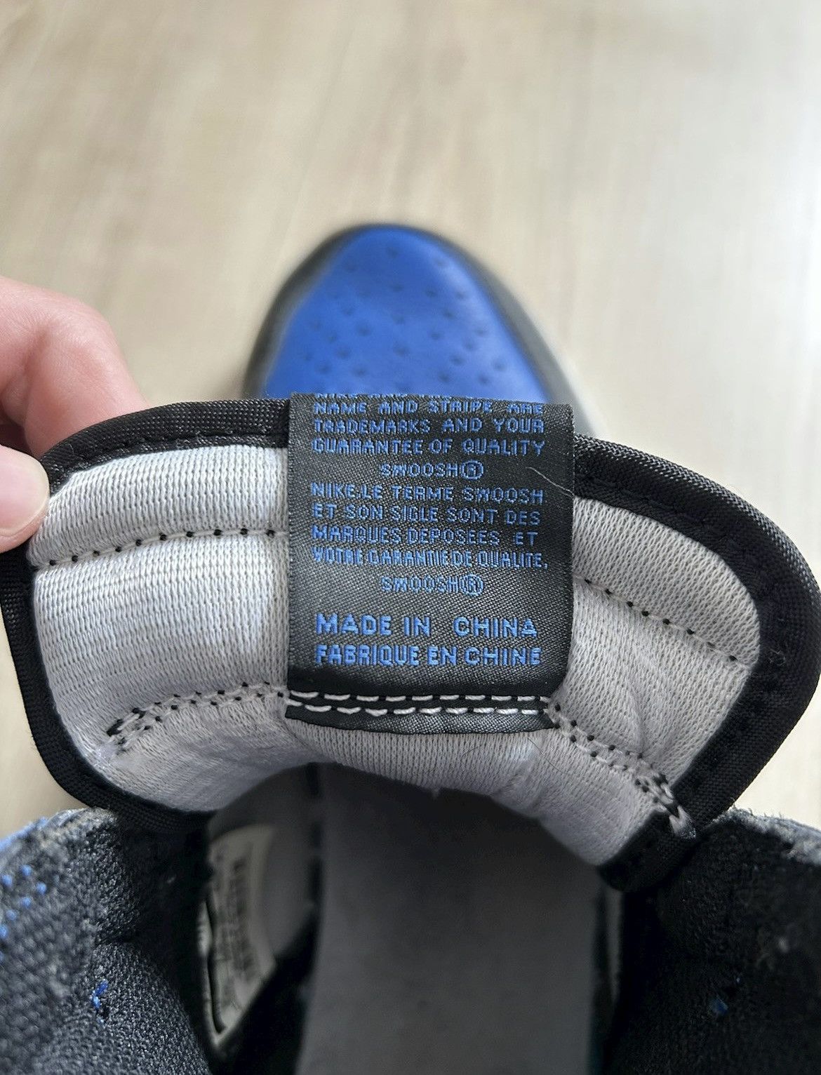 Jordan Brand × Nike Air Jordan 1 Royal Blue 2017 Size 8.5 Size US 8.5 / EU 41-42 - 8 Thumbnail