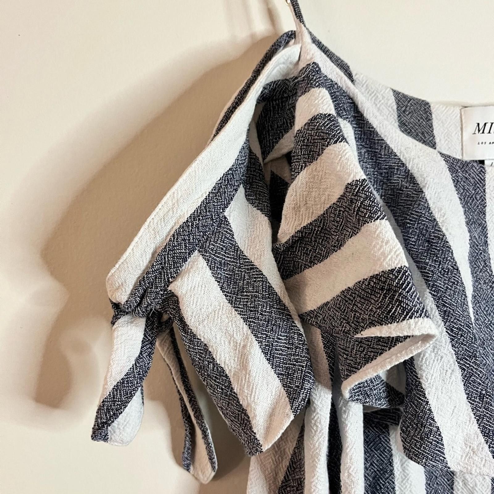 Designer MISA Los Angeles Off-Shoulder Ruffle Mini Dress Size L Size L / US 10 / IT 46 - 12 Thumbnail