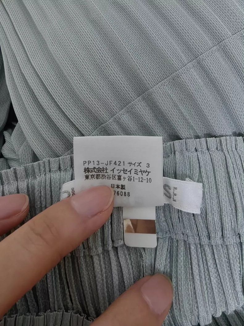 Other Issey Miyake size:3 Mint green puff pants Size 31" - 3 Thumbnail