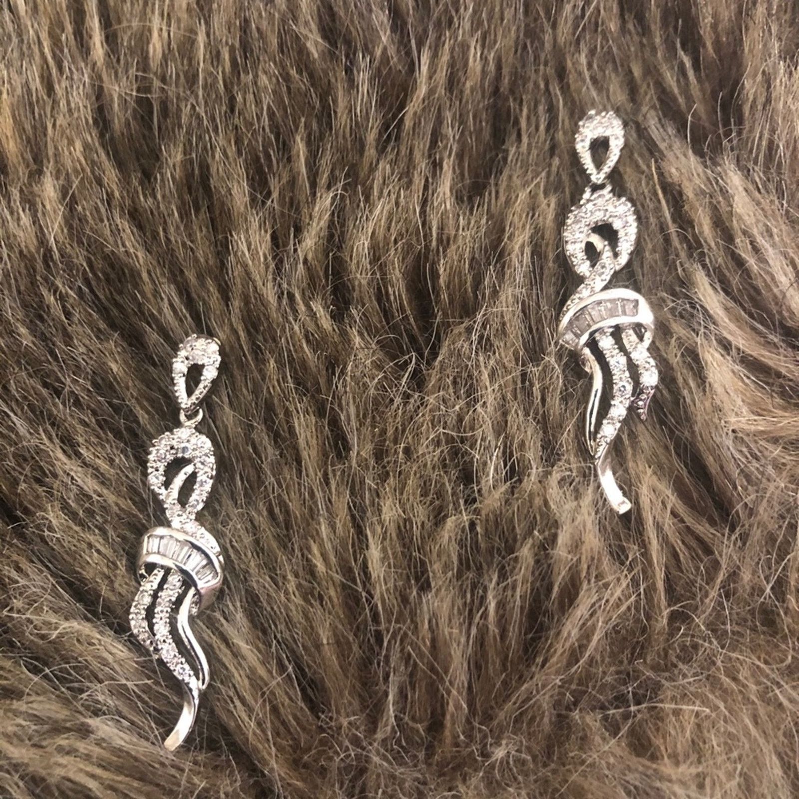Jewelry Stunning cubic zirconia silver plated jewelry set Size ONE SIZE - 4 Thumbnail