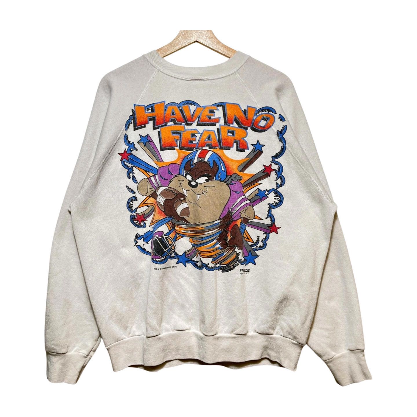 Tultex × Vintage Vintage 90s Freeze Looney Tunes Taz Sweatshirt XL Size US XL / EU 56 / 4 - 3 Thumbnail