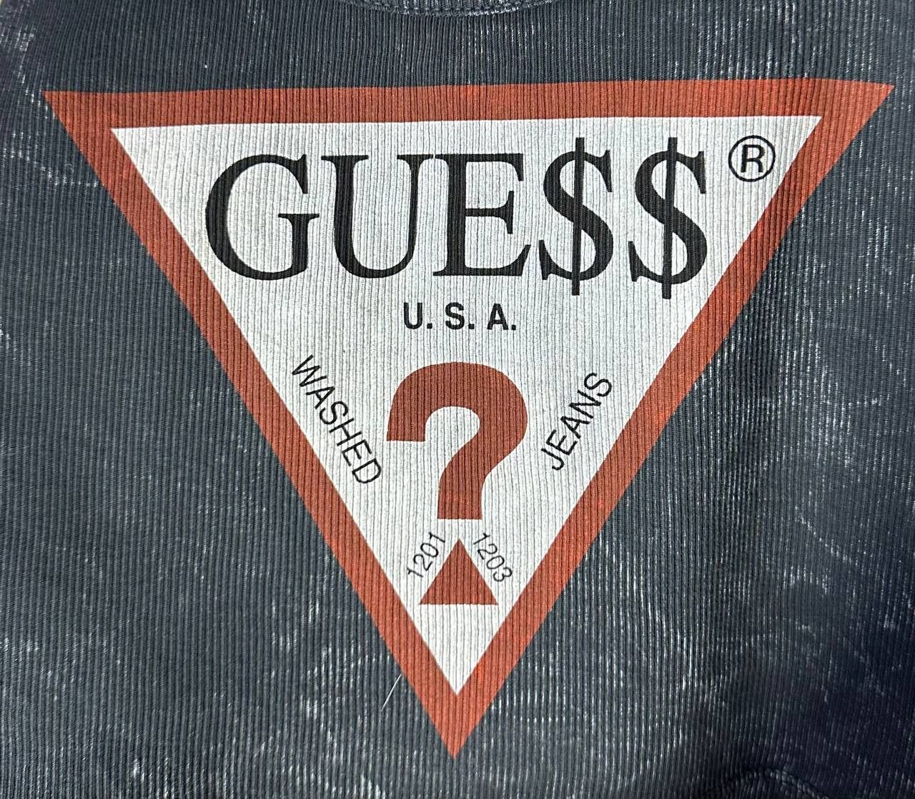 A$AP Rocky × Guess GUESS A$AP Rocky Women's iconic Crop Tank Top washed jeans Size M / US 6-8 / IT 42-44 - 2 Thumbnail