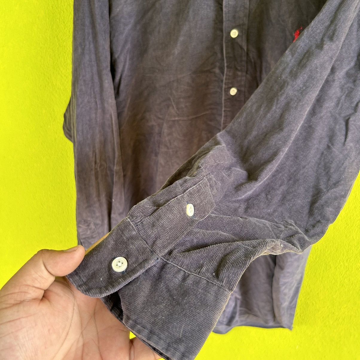 Ralph Lauren Vintage Ralph Lauren The Blaire Button Down Corduroy Shirt Size US XL / EU 56 / 4 - 6 Thumbnail