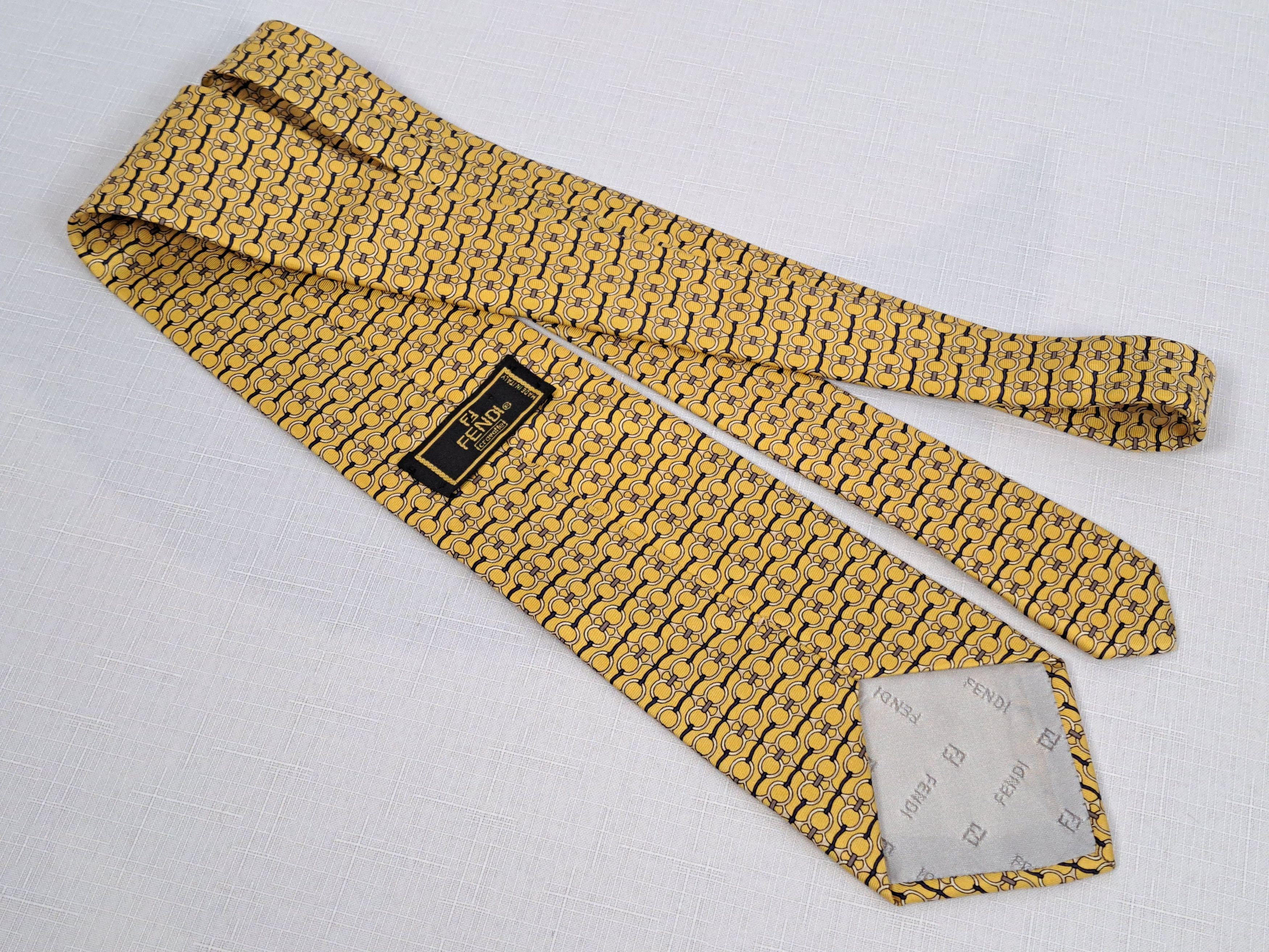 Fendi Fendi vintage silk tie. Made in Italy Size ONE SIZE - 4 Thumbnail