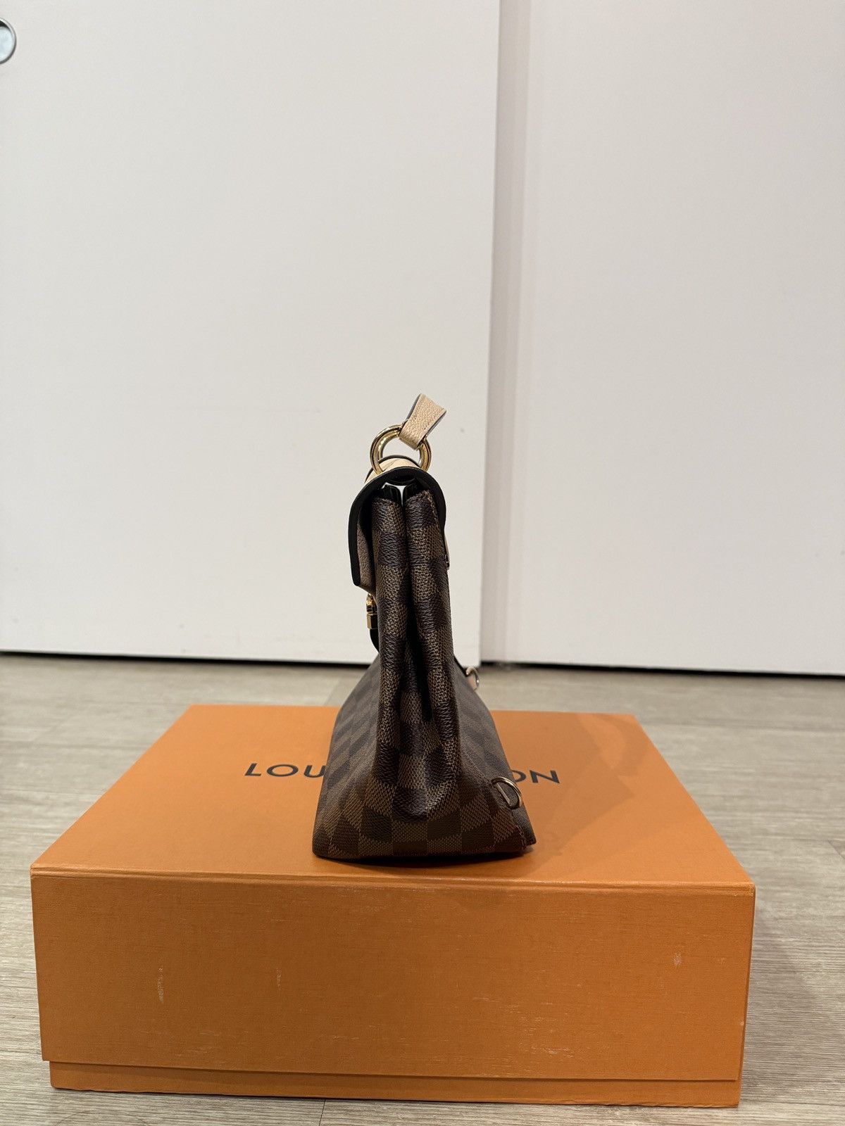 Louis Vuitton Louis Vuitton Clapton Damier Leather Backpack - Brown Size ONE SIZE - 4 Thumbnail
