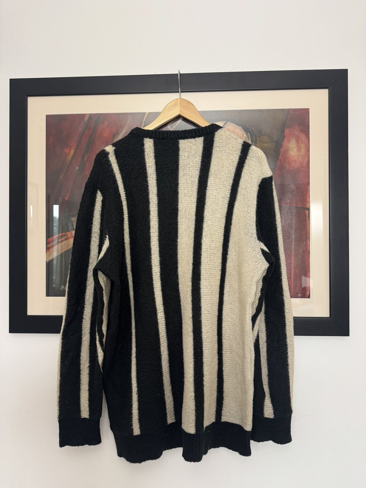 Versace Versus Versace Vintage Designer Knit Sweater High End Luxury Size US L / EU 52-54 / 3 - 2 Thumbnail