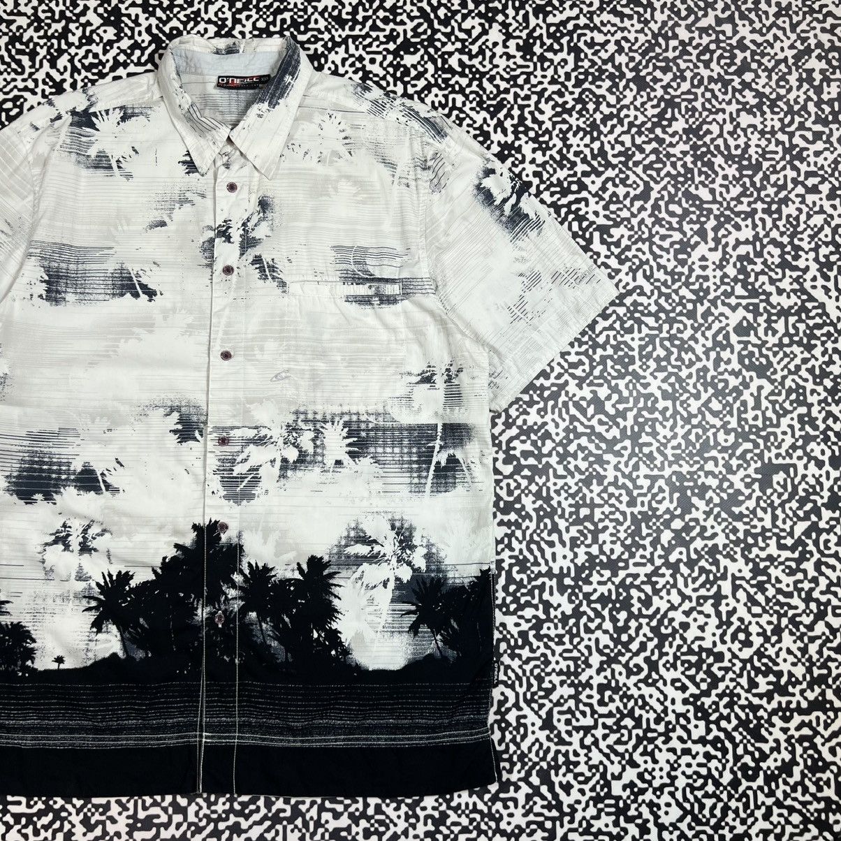 O'Neill Vintage Y2K Oneill Hawaiian Palm Style Retro Surf Shirt 90s Size US XXL / EU 58 / 5 - 3 Thumbnail