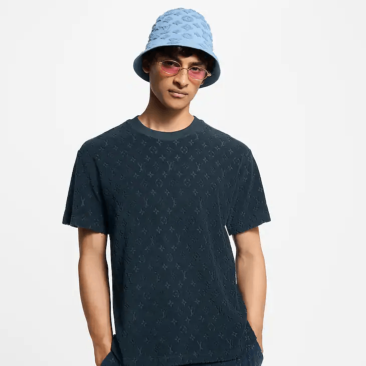 Louis Vuitton Monogram French Terry T-Shirt Size US L / EU 52-54 / 3 - 4 Thumbnail