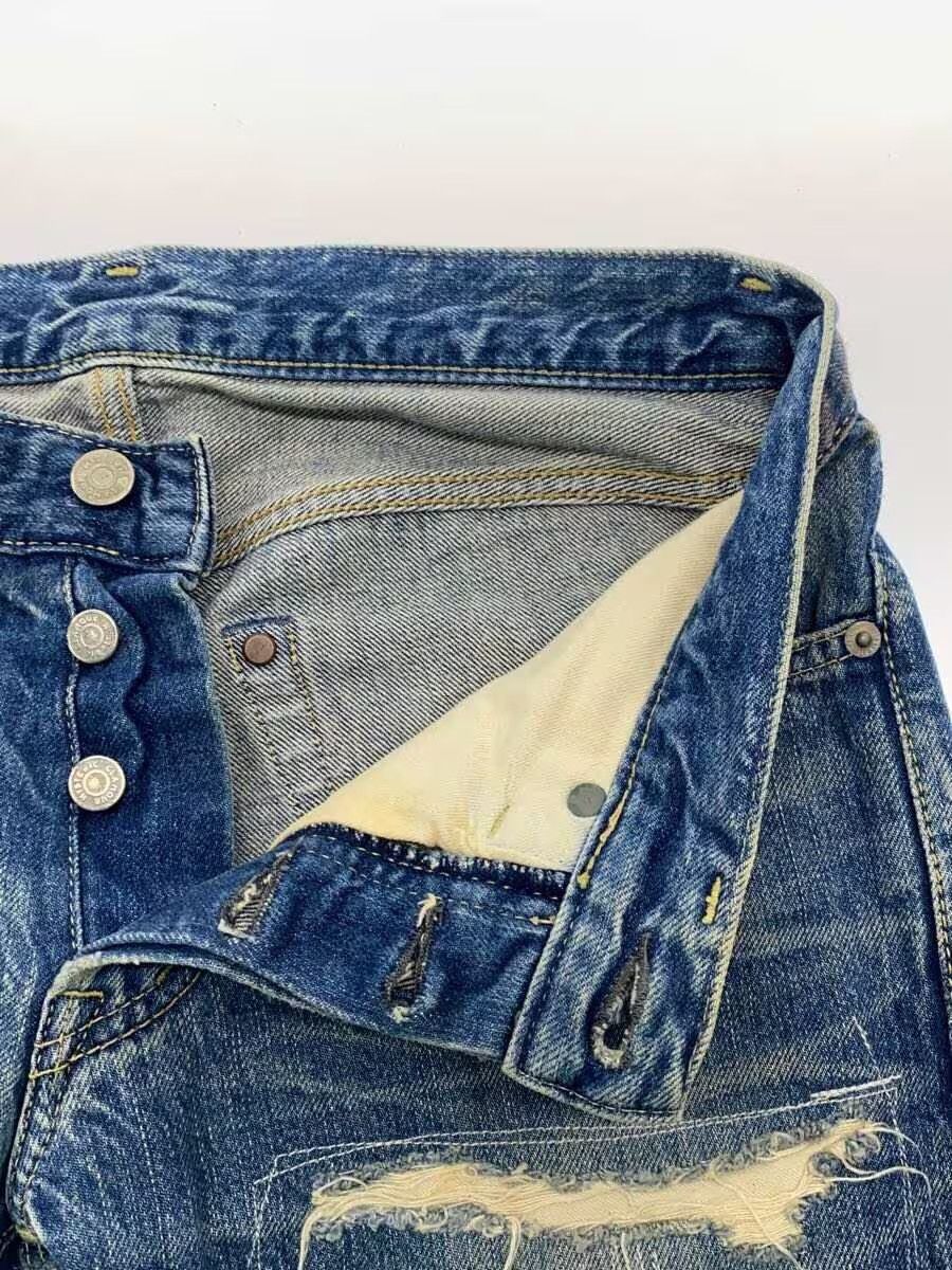 Hysteric Glamour Distressed Repair Denim Jeans Size US 30 / EU 46 - 3 Thumbnail