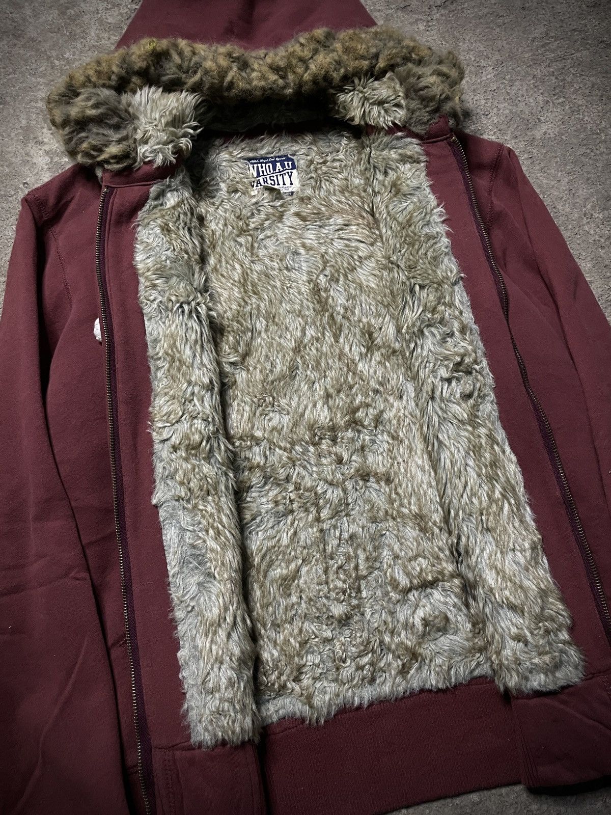 Who A.U. 2000’s WHO.A.U - Fur Hoodie Size US M / EU 48-50 / 2 - 6 Thumbnail