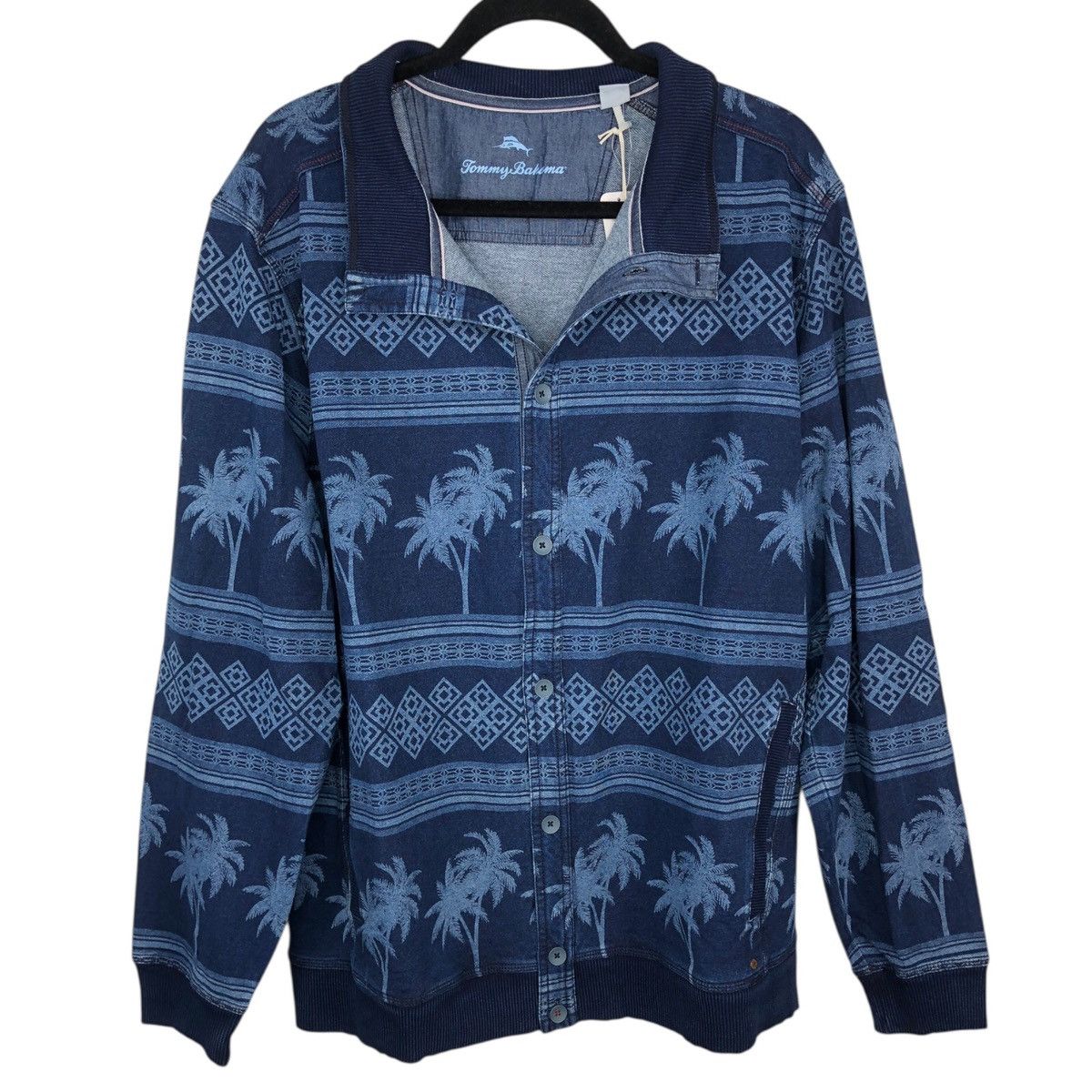 Tommy Bahama Tommy Bahama Denim Indigo Isles CPO Shacket Size US XL / EU 56 / 4 - 1 Thumbnail