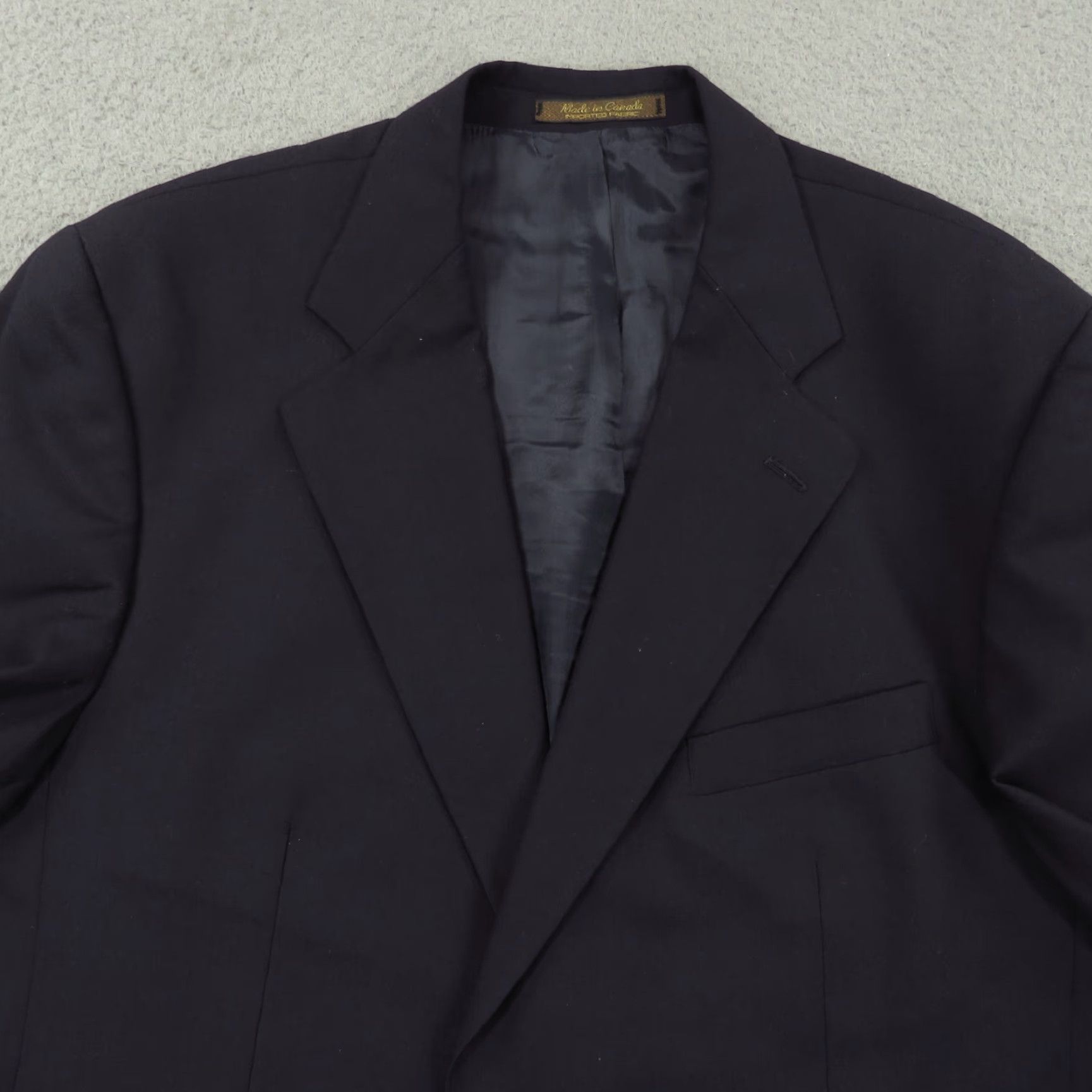 Ralph Lauren VINTAGE Ralph Lauren Chaps Blazer Mens 44R Navy Gold Buttons Jacket Sport Coat Size 44R - 5 Thumbnail