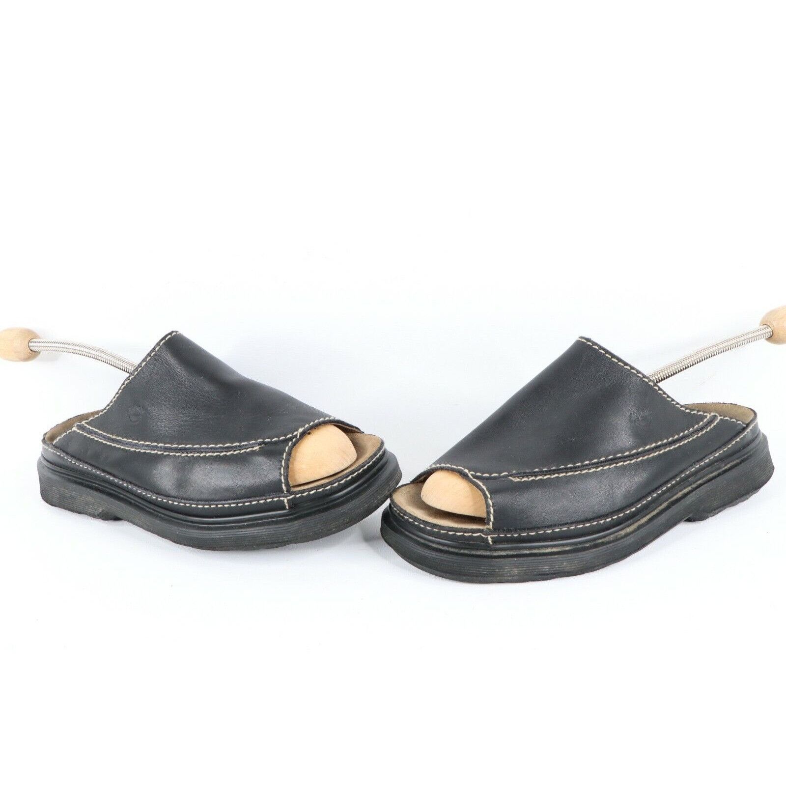 Dr. Martens Vintage 90s Dr Martens Chunky Platform Leather Strap Sandals Size US 10 / IT 40 - 1 Thumbnail