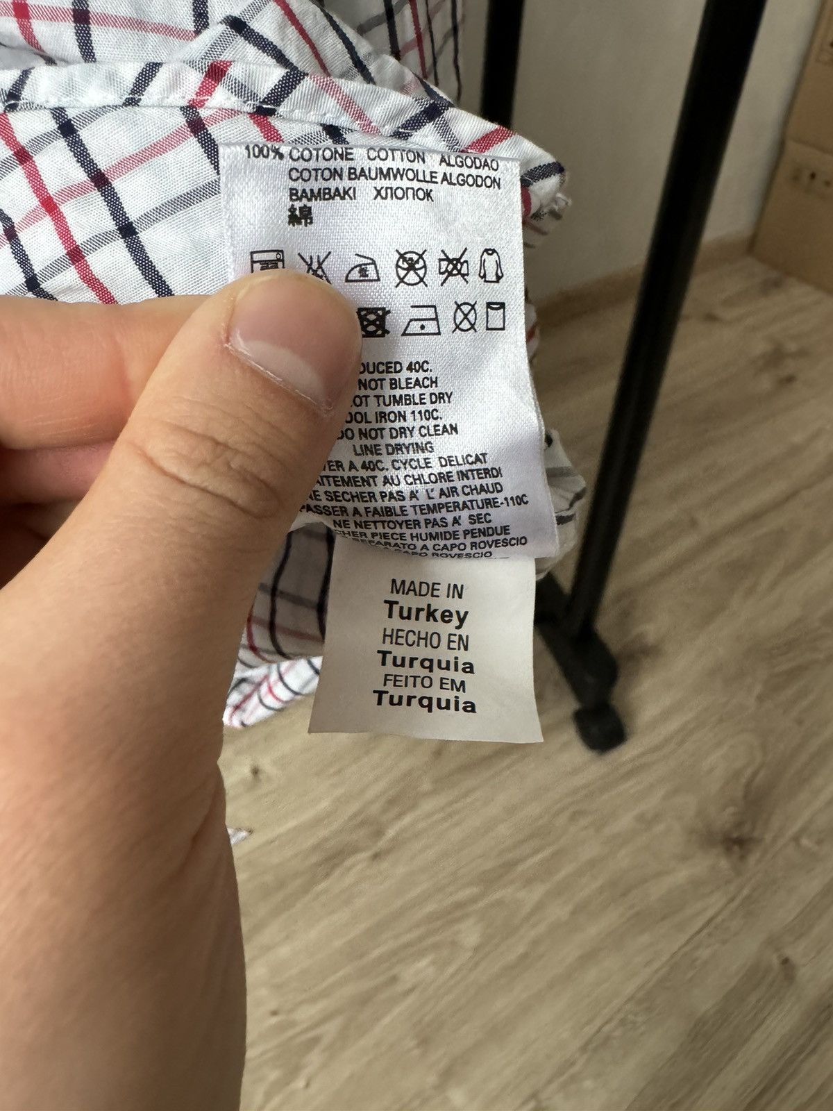 Moschino Love Moschino Check Print Pocket Button Up Shirt Size US S / EU 44-46 / 1 - 6 Thumbnail