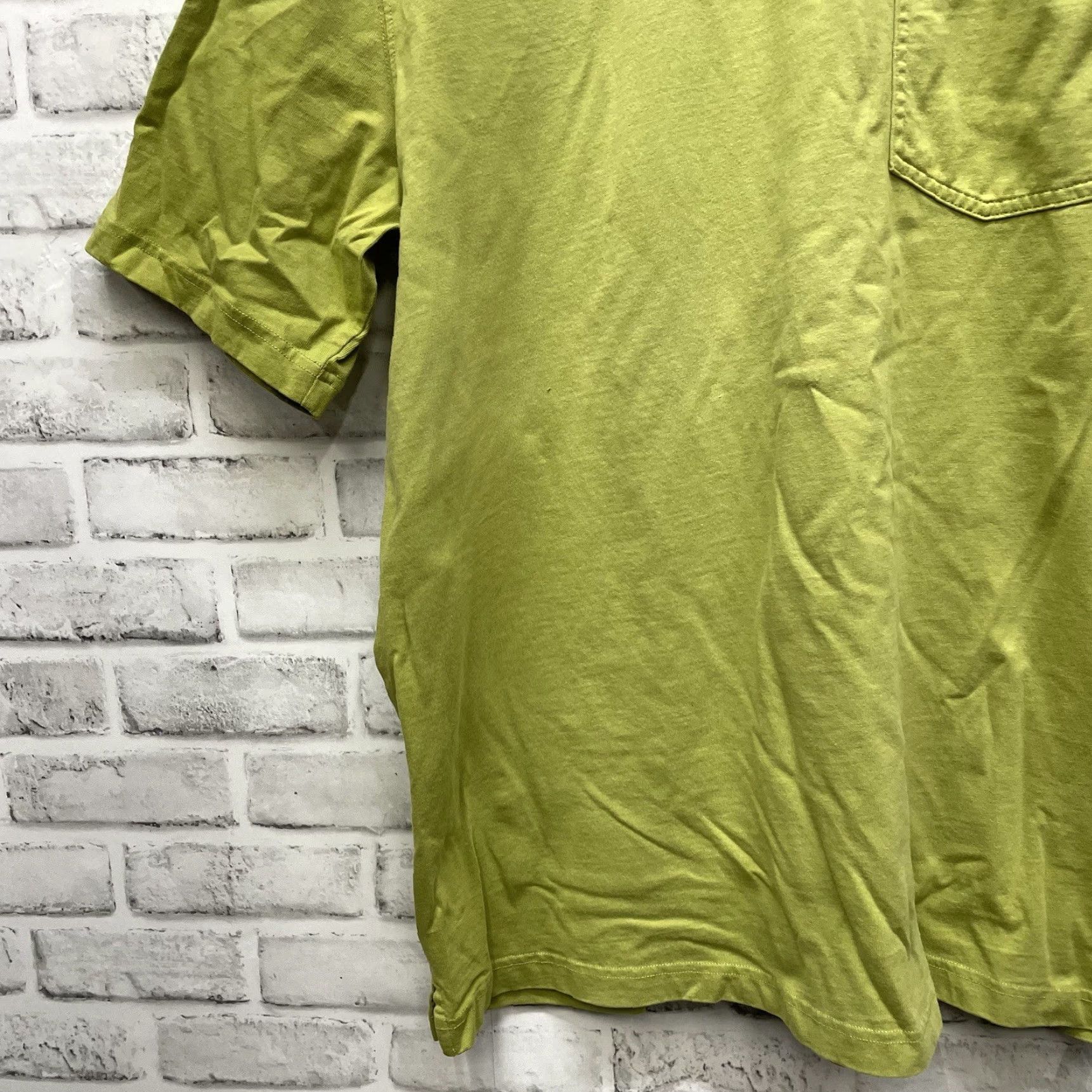 CO Duluth Trading Co Longtail T Polo Shirt Mens Size L 100% Cotton Green Pocket Shirt Size US L / EU 52-54 / 3 - 3 Thumbnail
