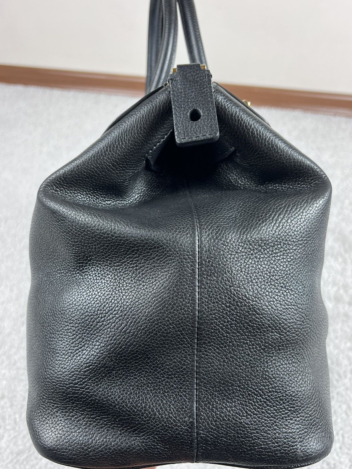 Tom Ford Tom Ford Padlock Black Leather Bag Size ONE SIZE - 9 Thumbnail