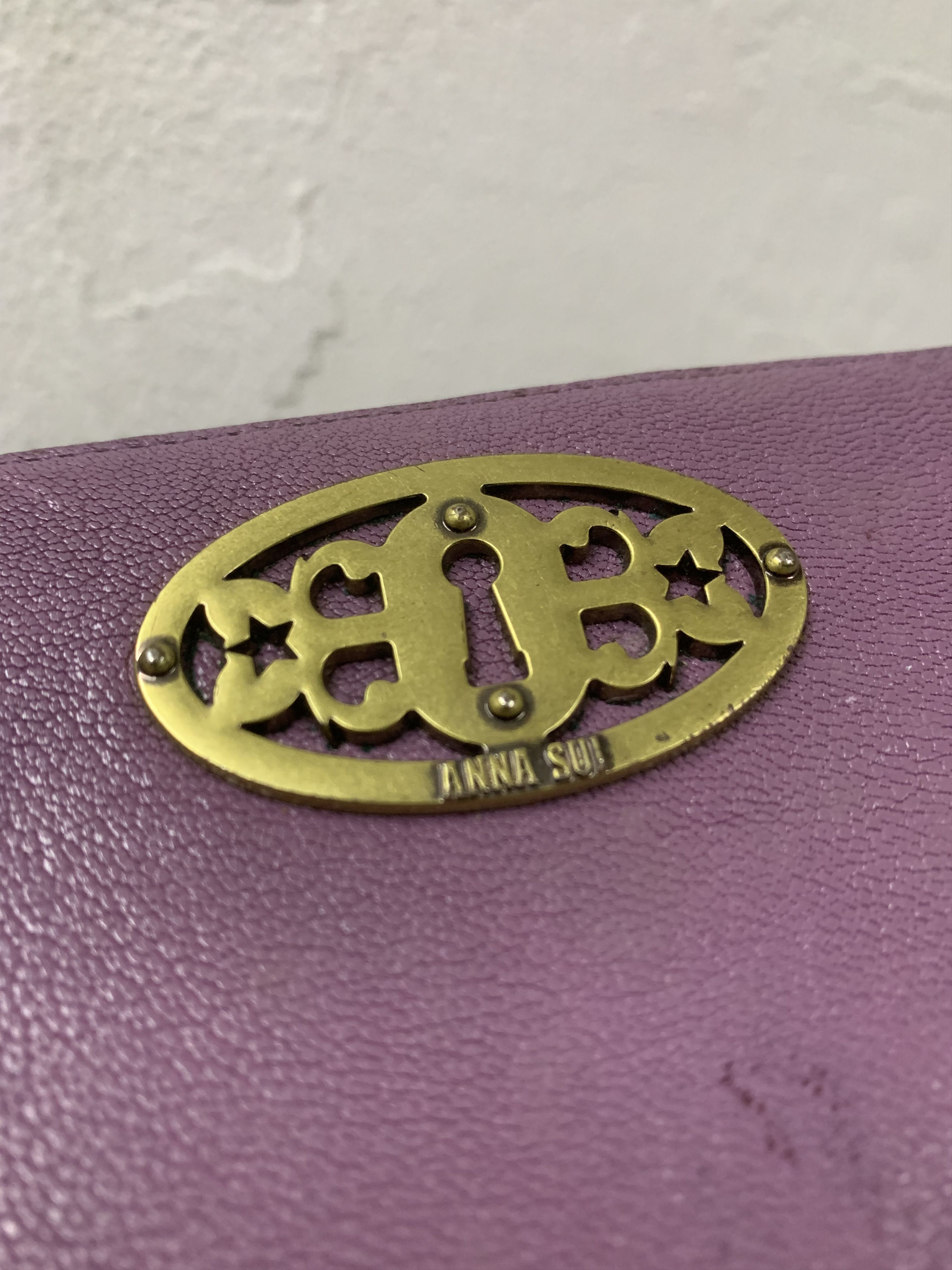 Anna Sui Anna Sui Purple Long Wallet Size ONE SIZE - 4 Thumbnail