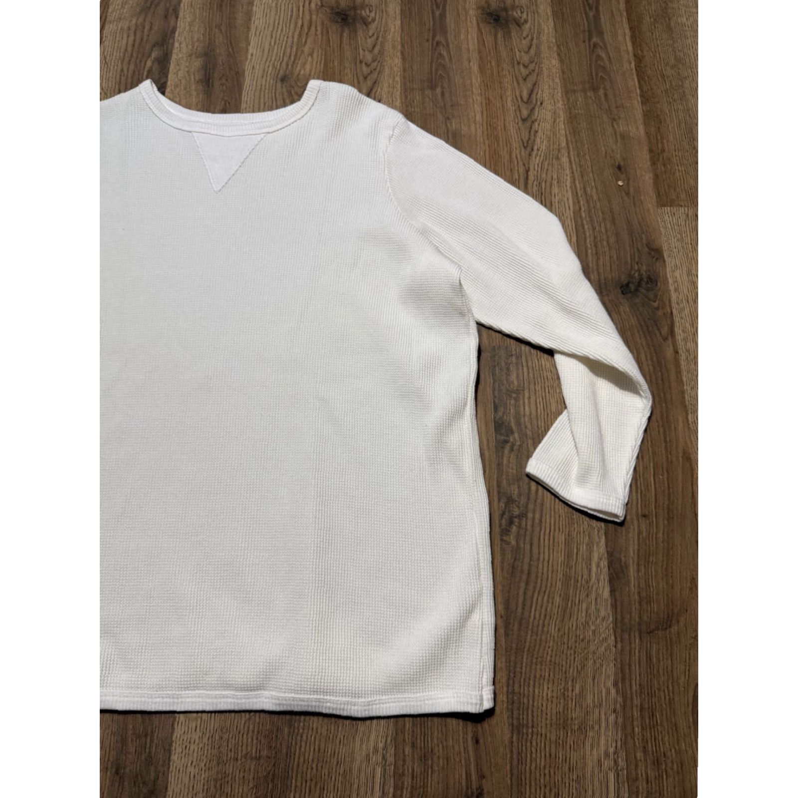 Vintage Woman Within Shirt Women's Size Large White Long Sleeve Crewneck Size L / US 10 / IT 46 - 4 Thumbnail