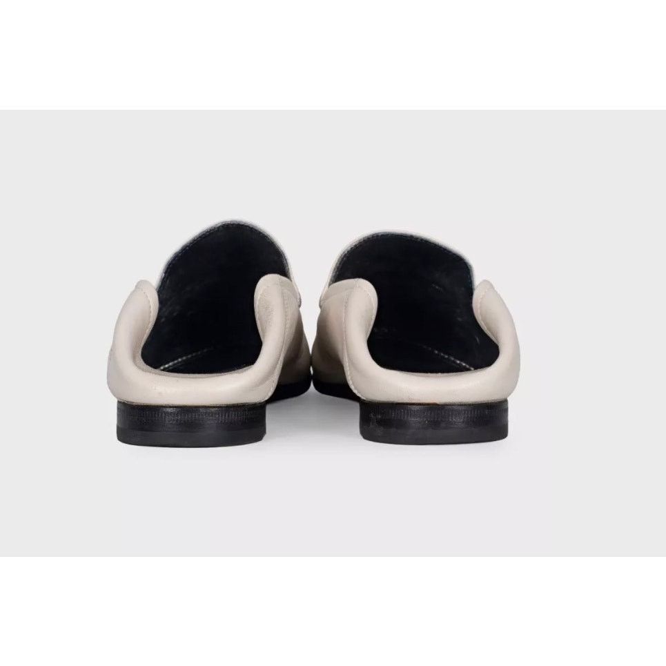 Gucci Gucci White Leather Loafers - Size 38 (US 8) Size US 8 / IT 38 - 4 Thumbnail