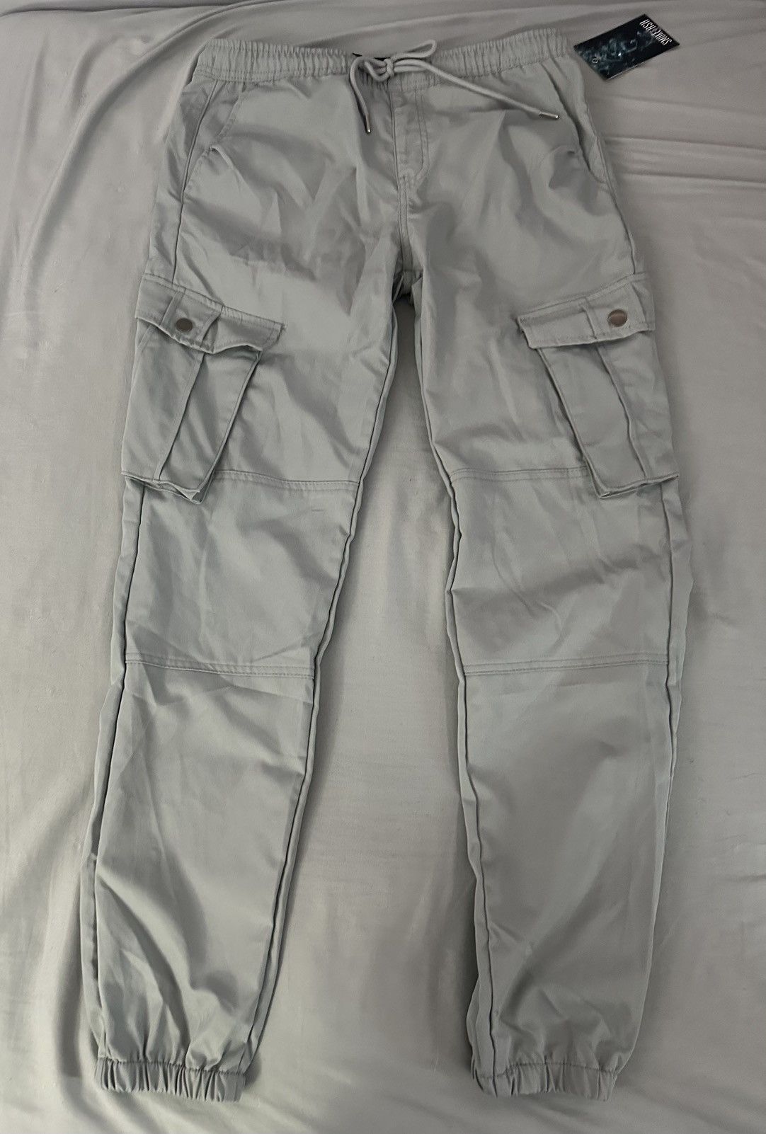 Other Casual slim fit grey cargos Size US 32 / EU 48 - 1 Thumbnail
