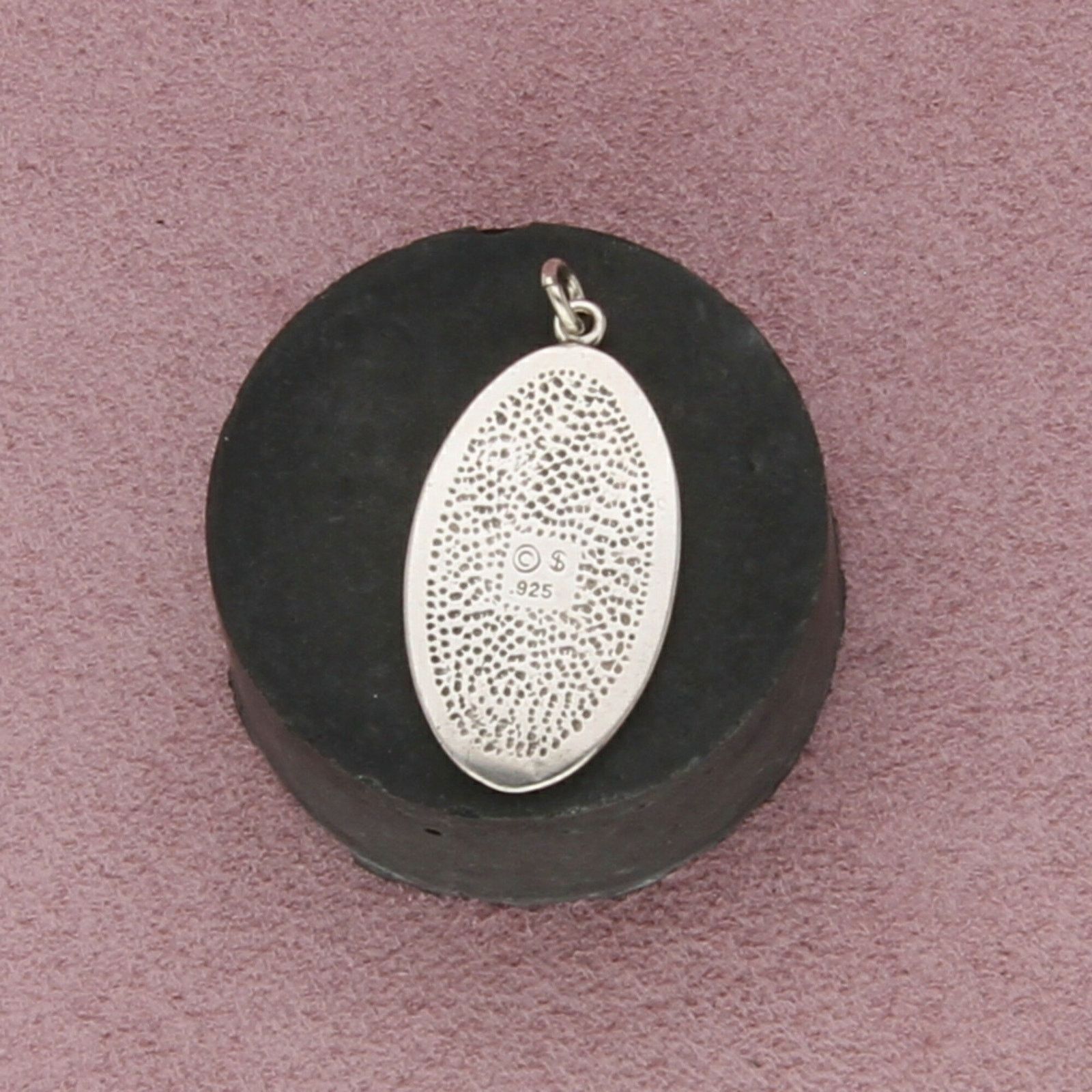 Sterling Silver sterling silver catholic saint christopher medal pendant Size ONE SIZE - 2 Thumbnail