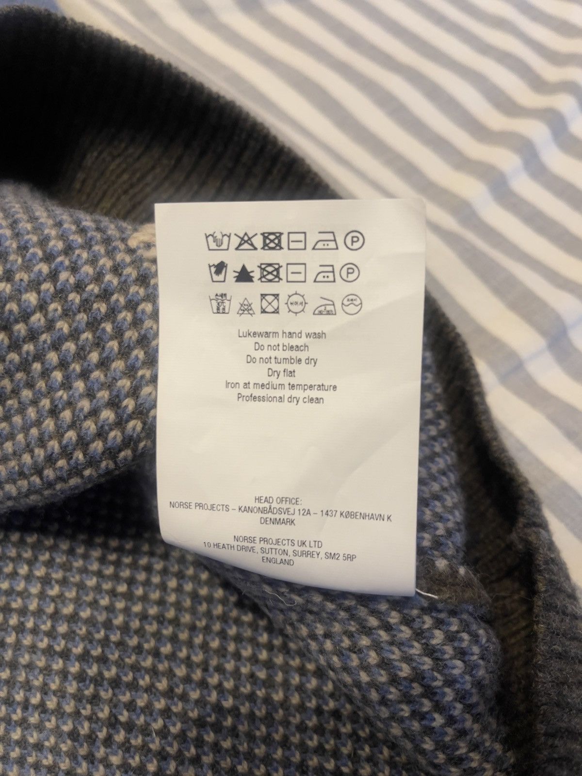 Norse Projects NORSE PROJECTS RUNE LANDSCAPE SWEATER Size US L / EU 52-54 / 3 - 6 Thumbnail