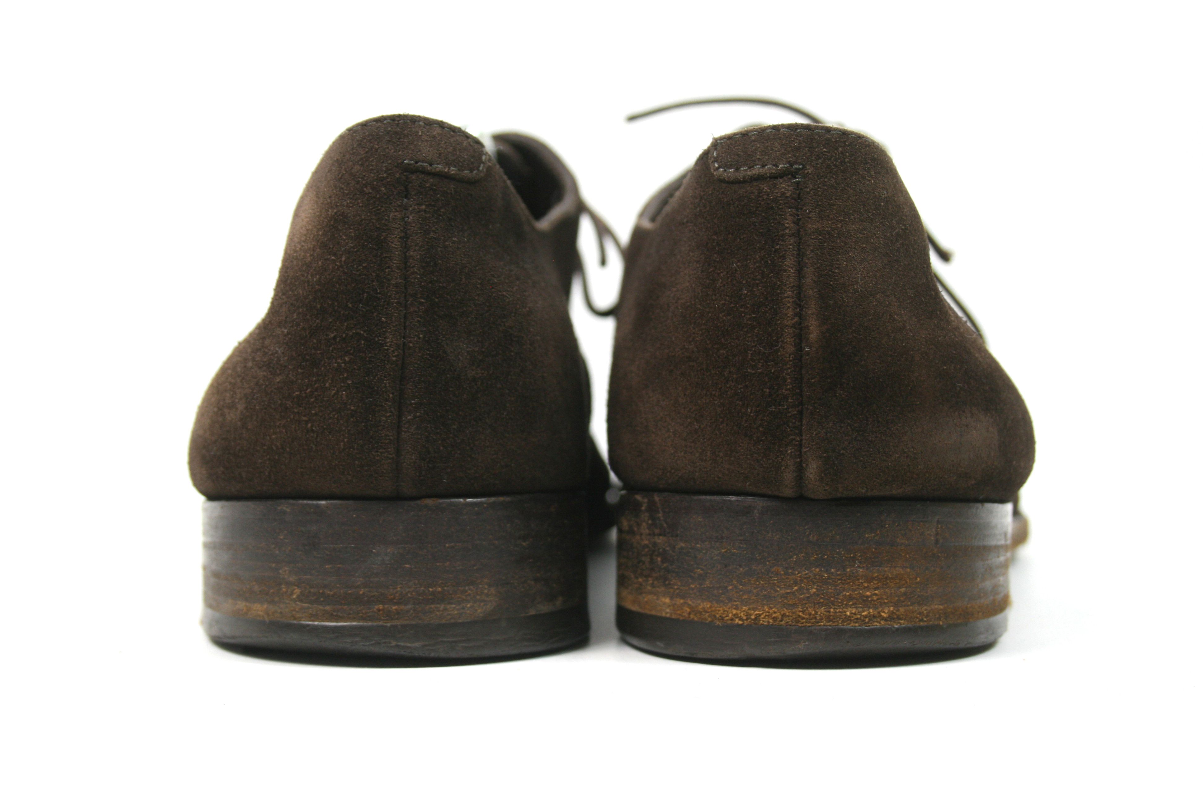 Ermenegildo Zegna Lambel Suede Derby Size US 9.5 / EU 42-43 - 7 Thumbnail