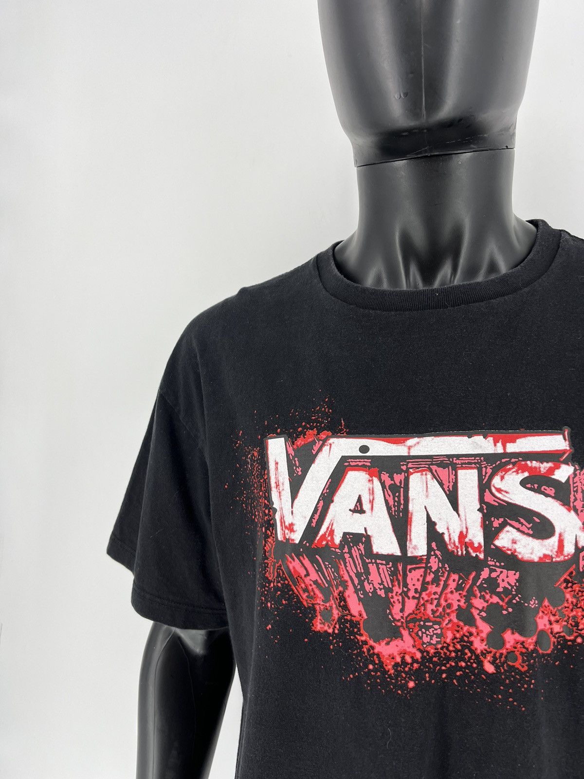 Vans × Vintage Vintage Y2K VANS Skate SK8 Faded T-shirt New York Streetwear Size US L / EU 52-54 / 3 - 6 Thumbnail