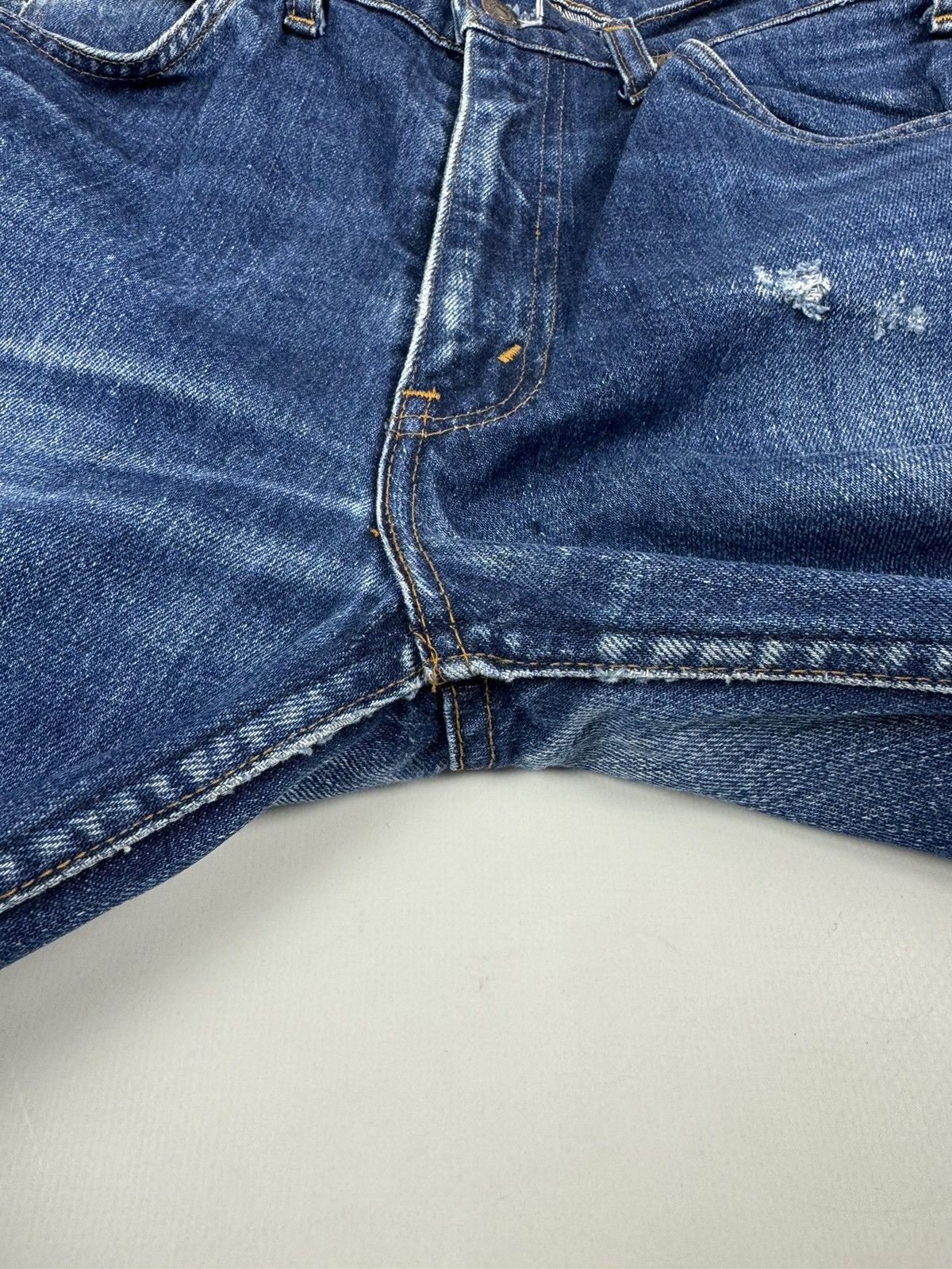 Levi's 80’s Vintage Levi’s 620-0217 Distressed Orange Tab Jeans Size US 34 / EU 50 - 7 Thumbnail
